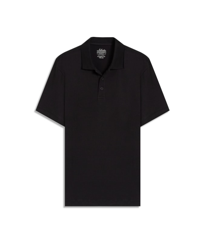 Polo Mm Pima Mc New Classic Preto