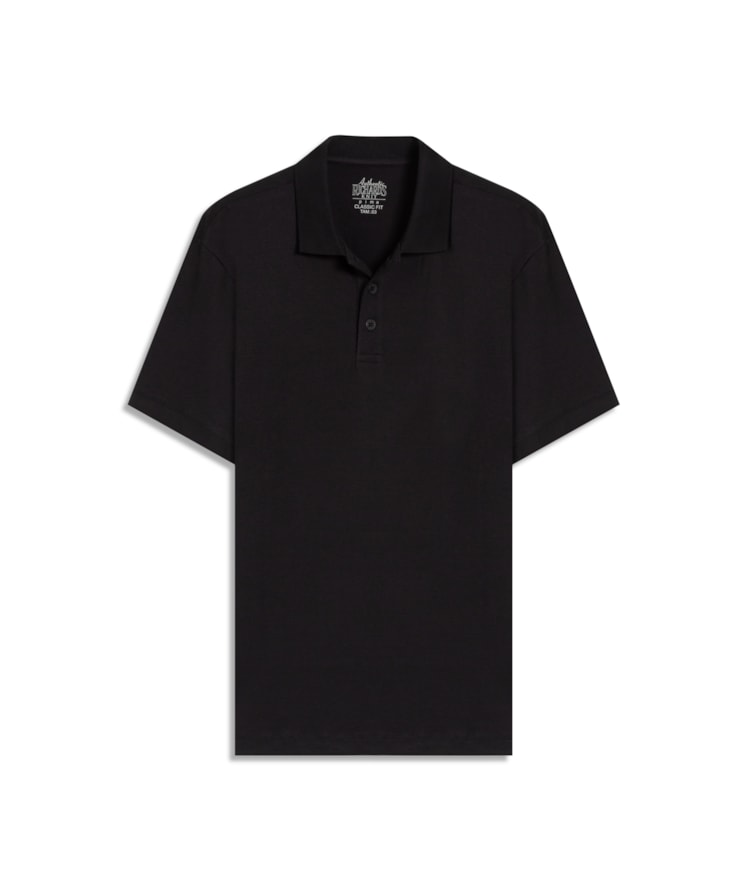 Polo Mm Pima Mc New Classic Preto
