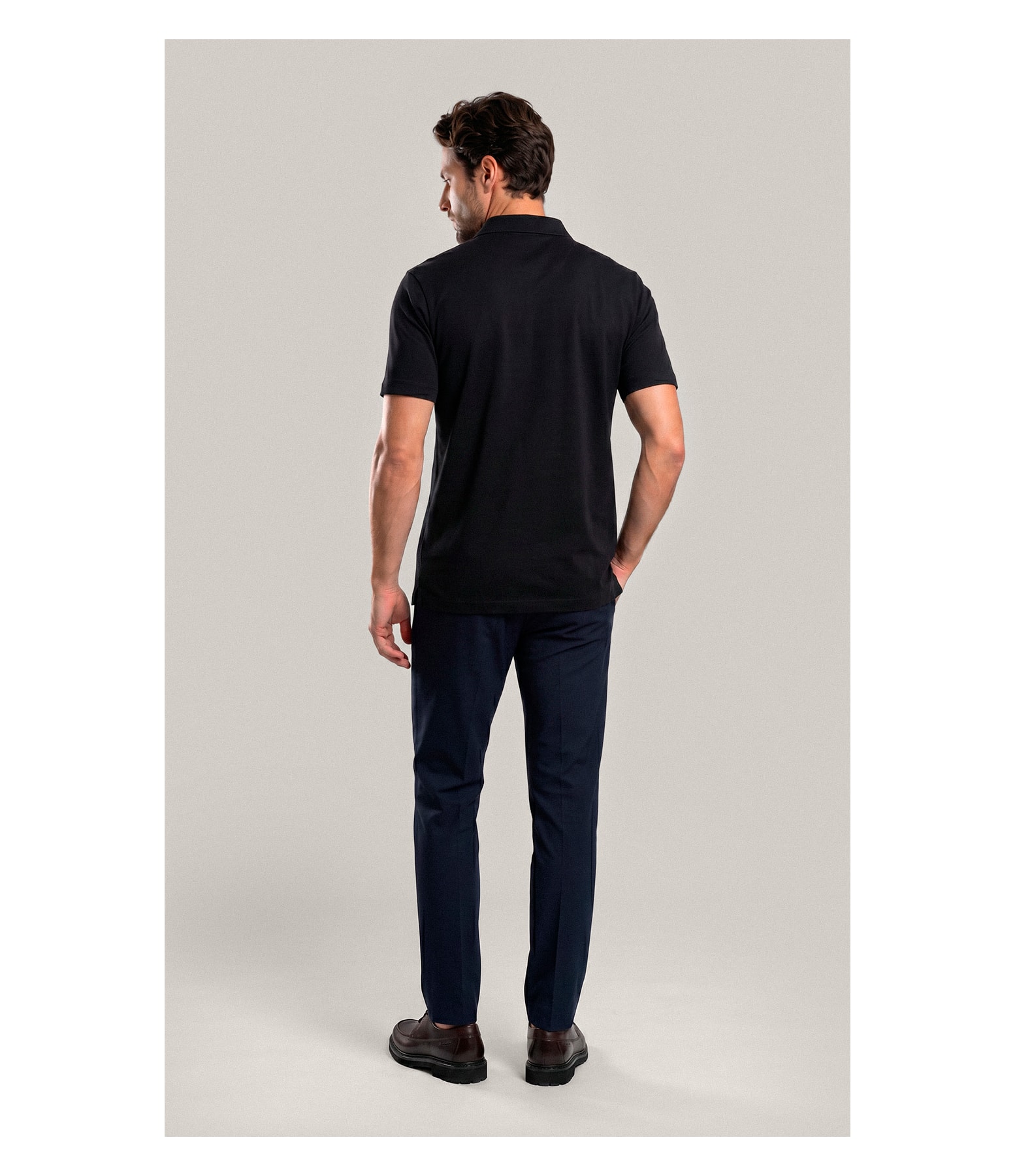 Polo Mm Pima Mc New Classic Preto