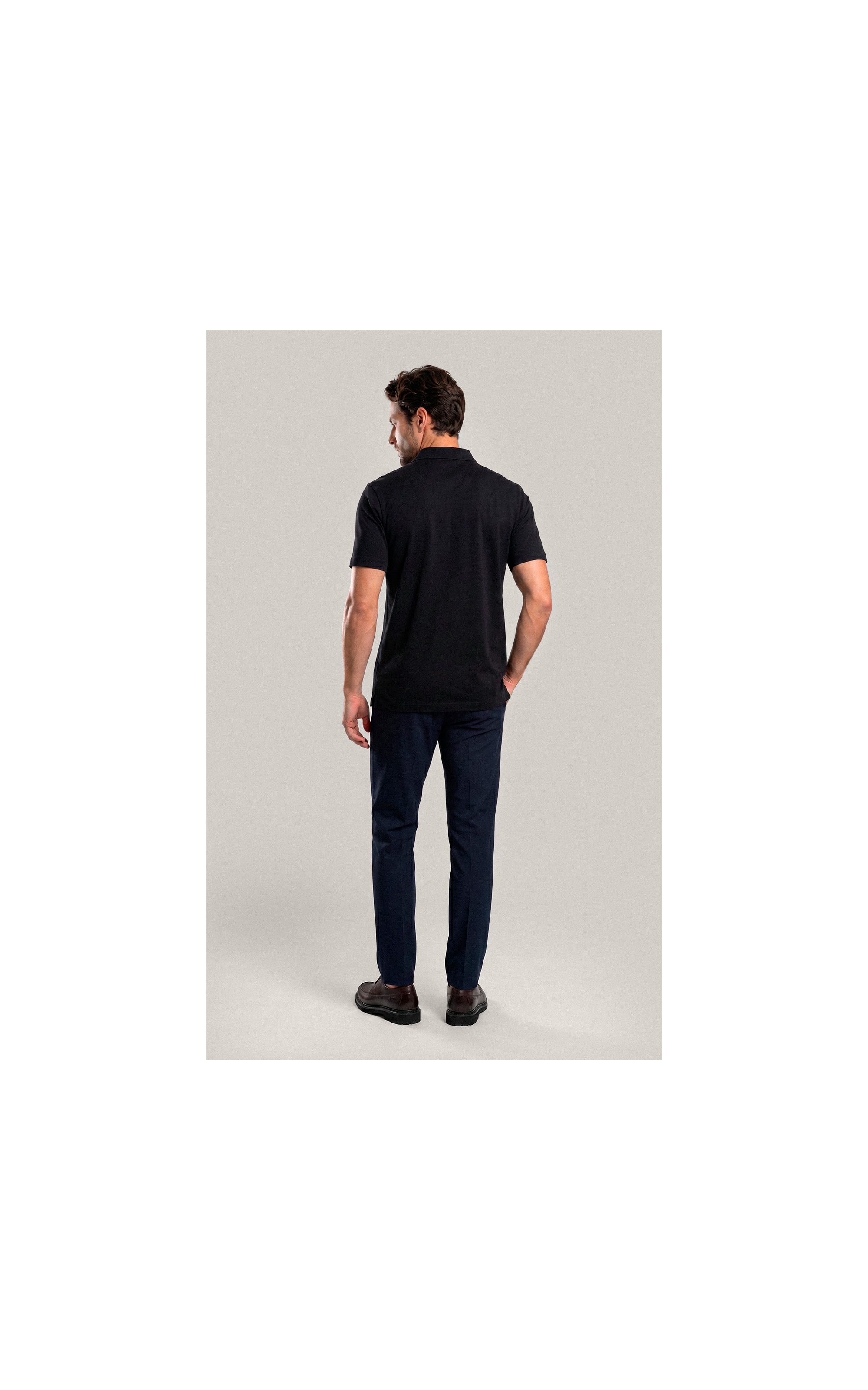Polo Mm Pima Mc New Classic Preto