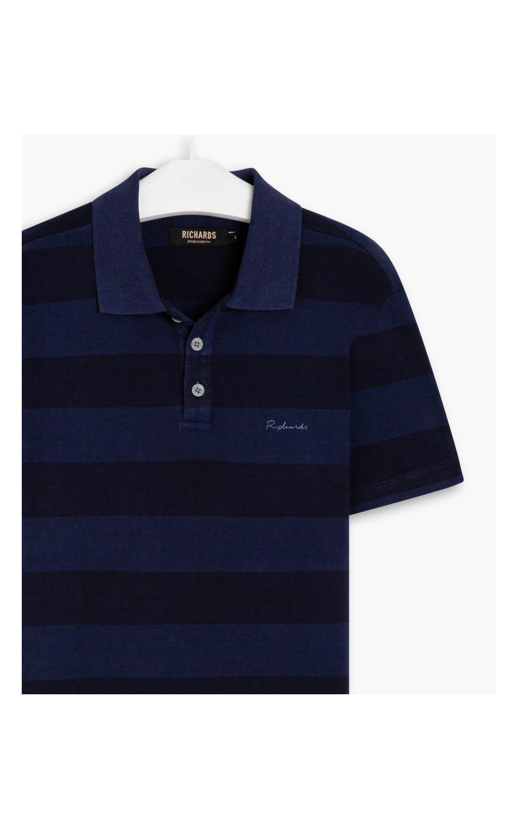 Polo Mm Striped Maui Mc Dark Navy