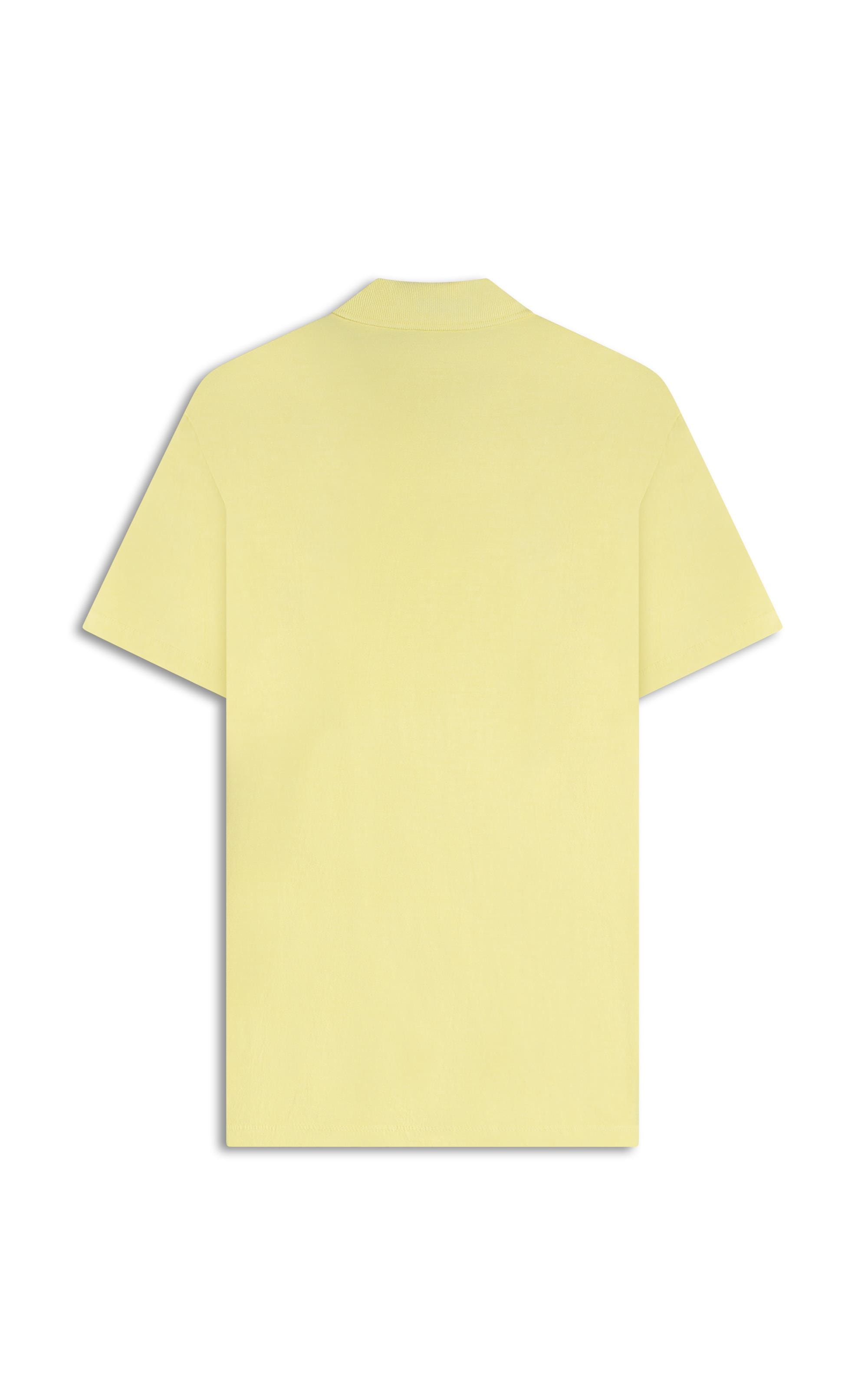 Polo Mm Washed Bf Amarelo