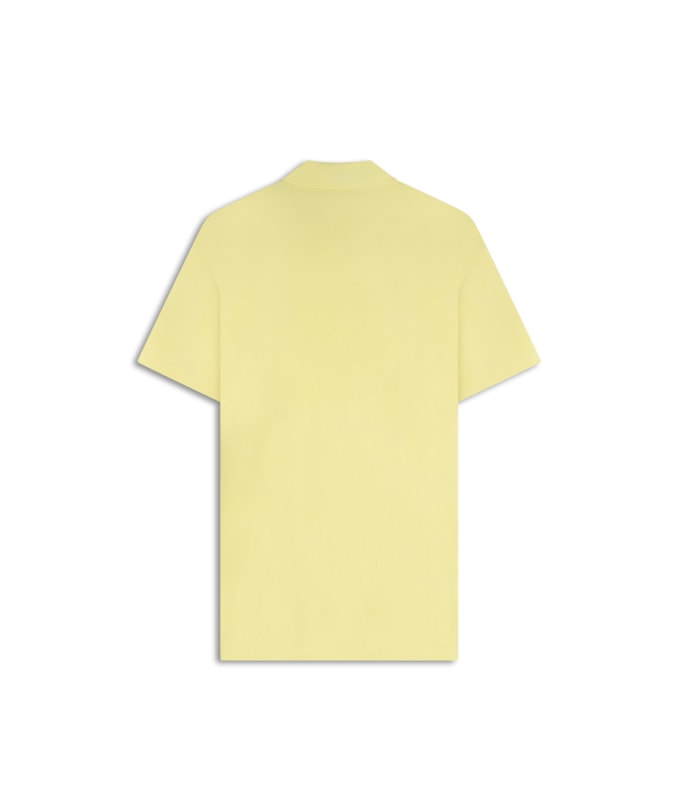 Polo Mm Washed Bf Amarelo
