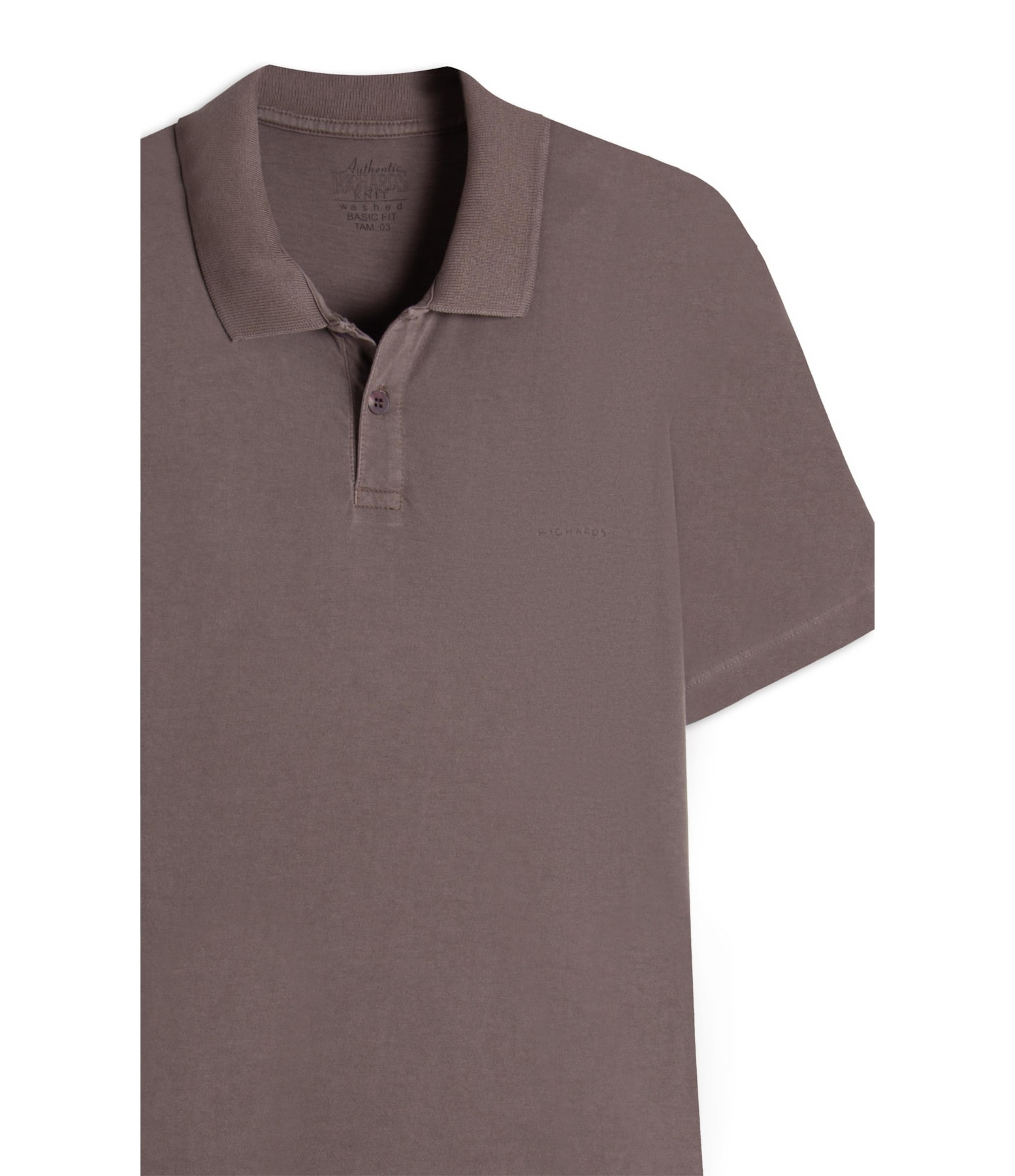 Polo Mm Washed Bf  Castor