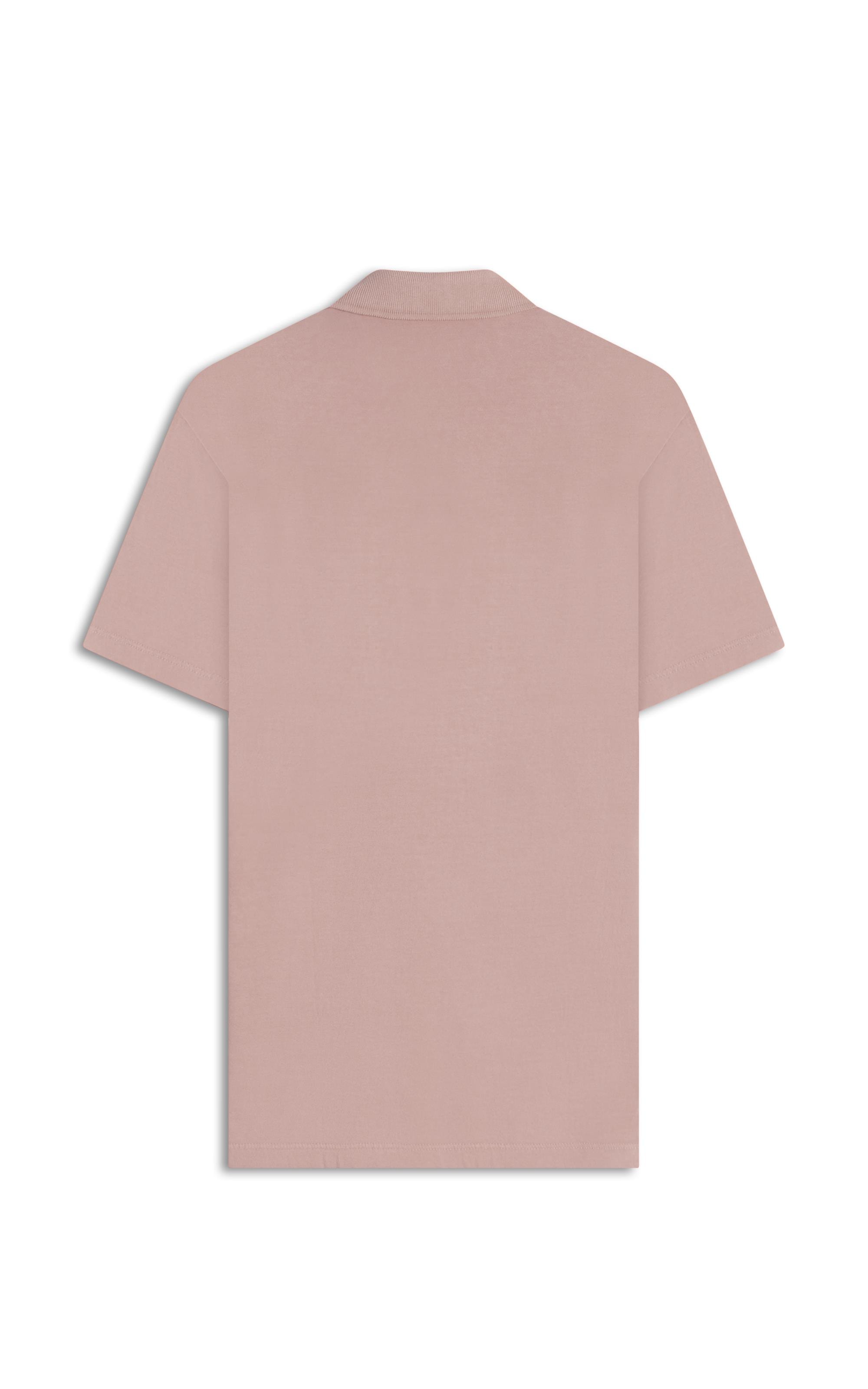 Polo Mm Washed Bf Salmao