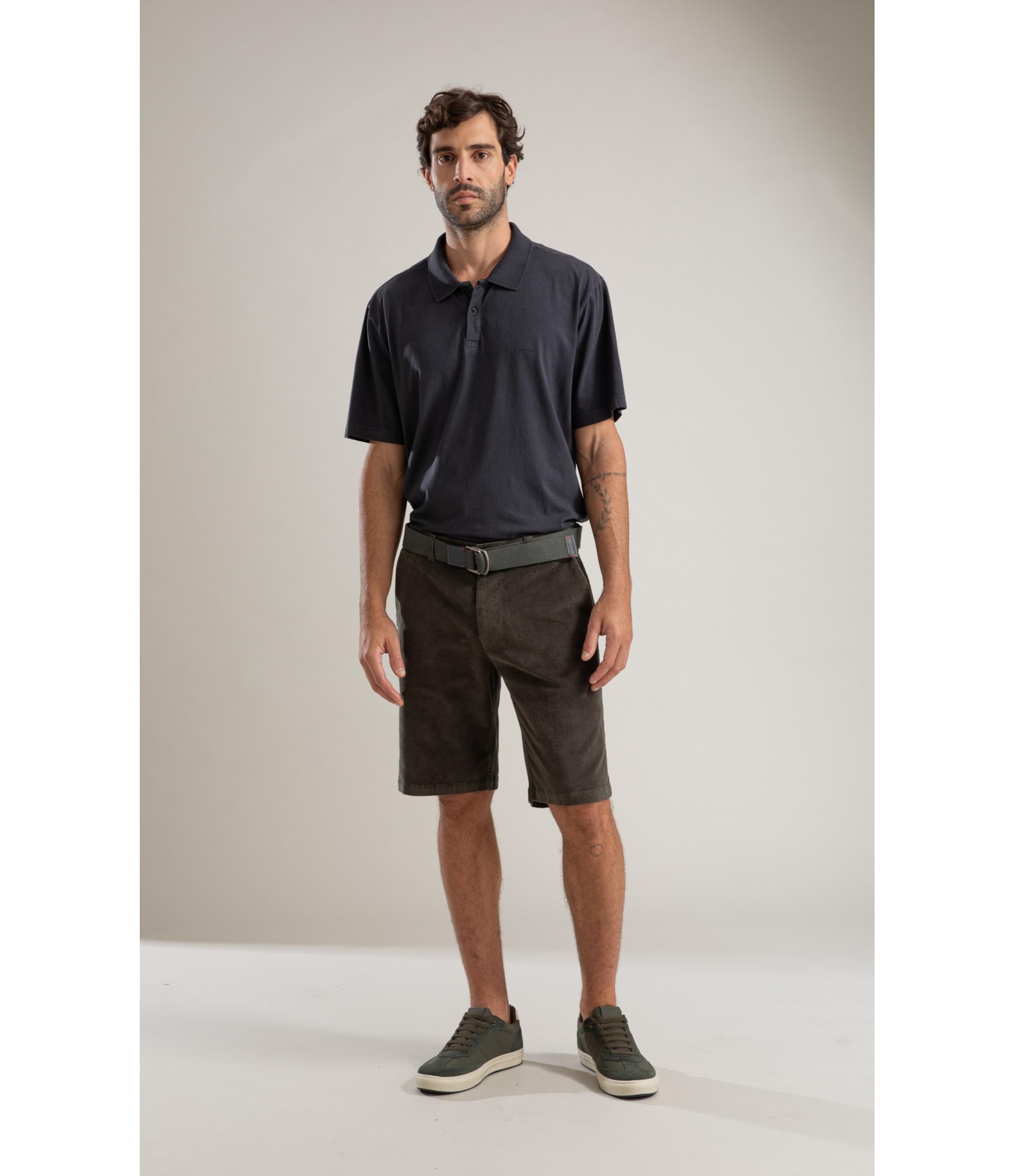 Polo Mm Washed Preto