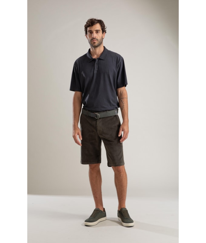 Polo Mm Washed Preto