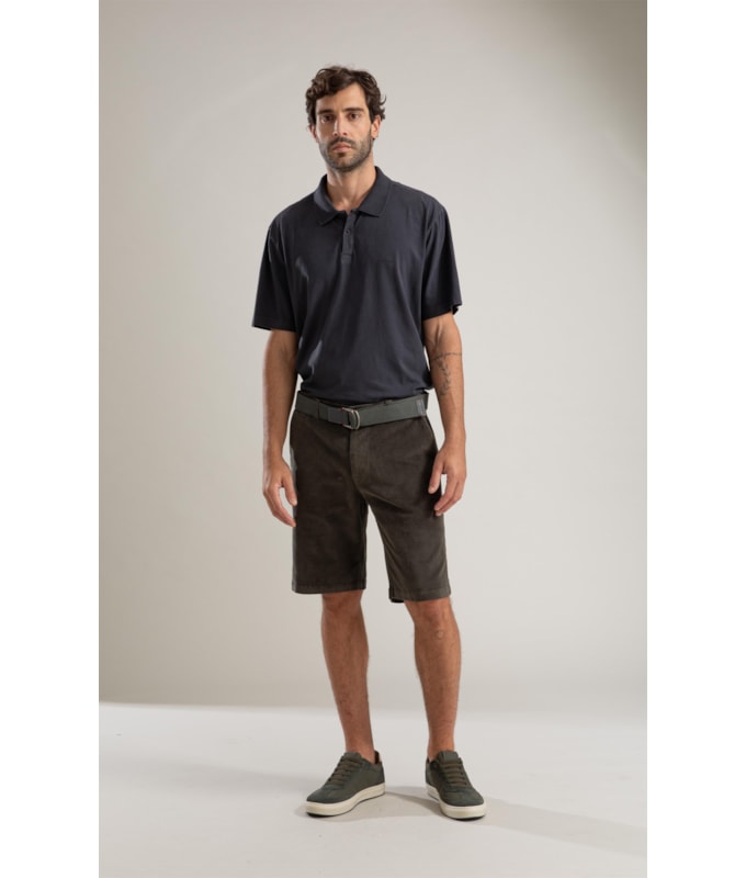 Polo Mm Washed Preto
