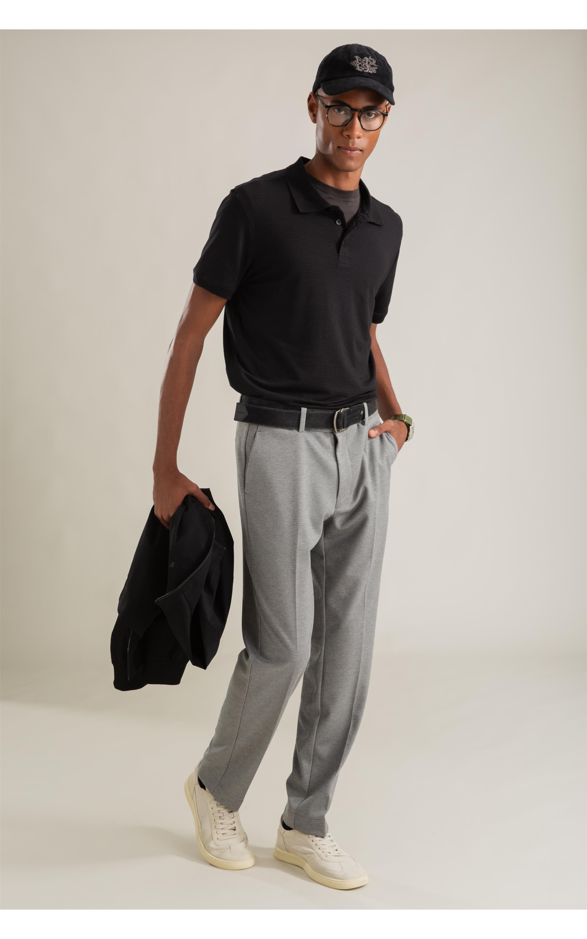 Polo  Modal Classic Preto