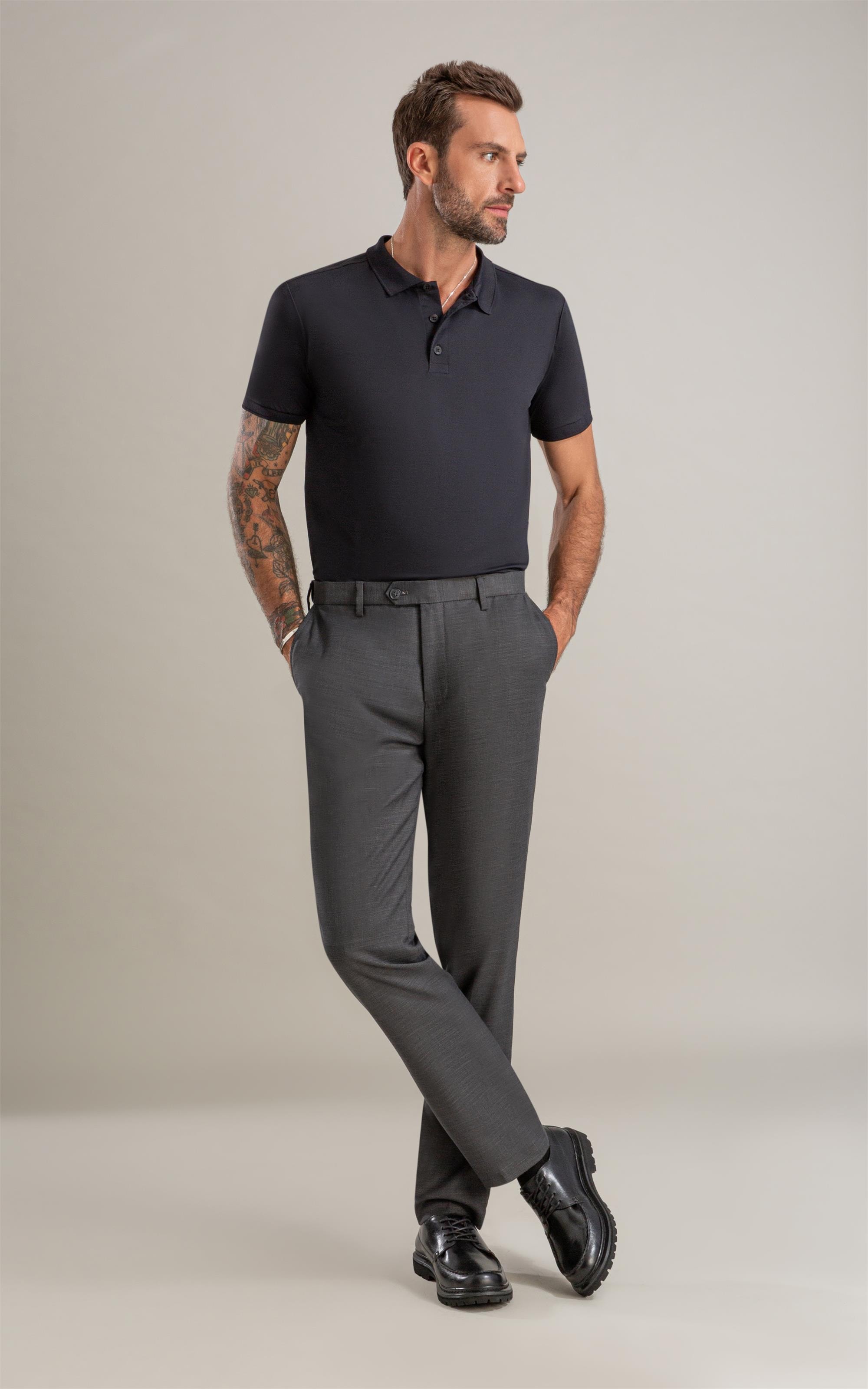 Polo Novak Mc Bf Preto