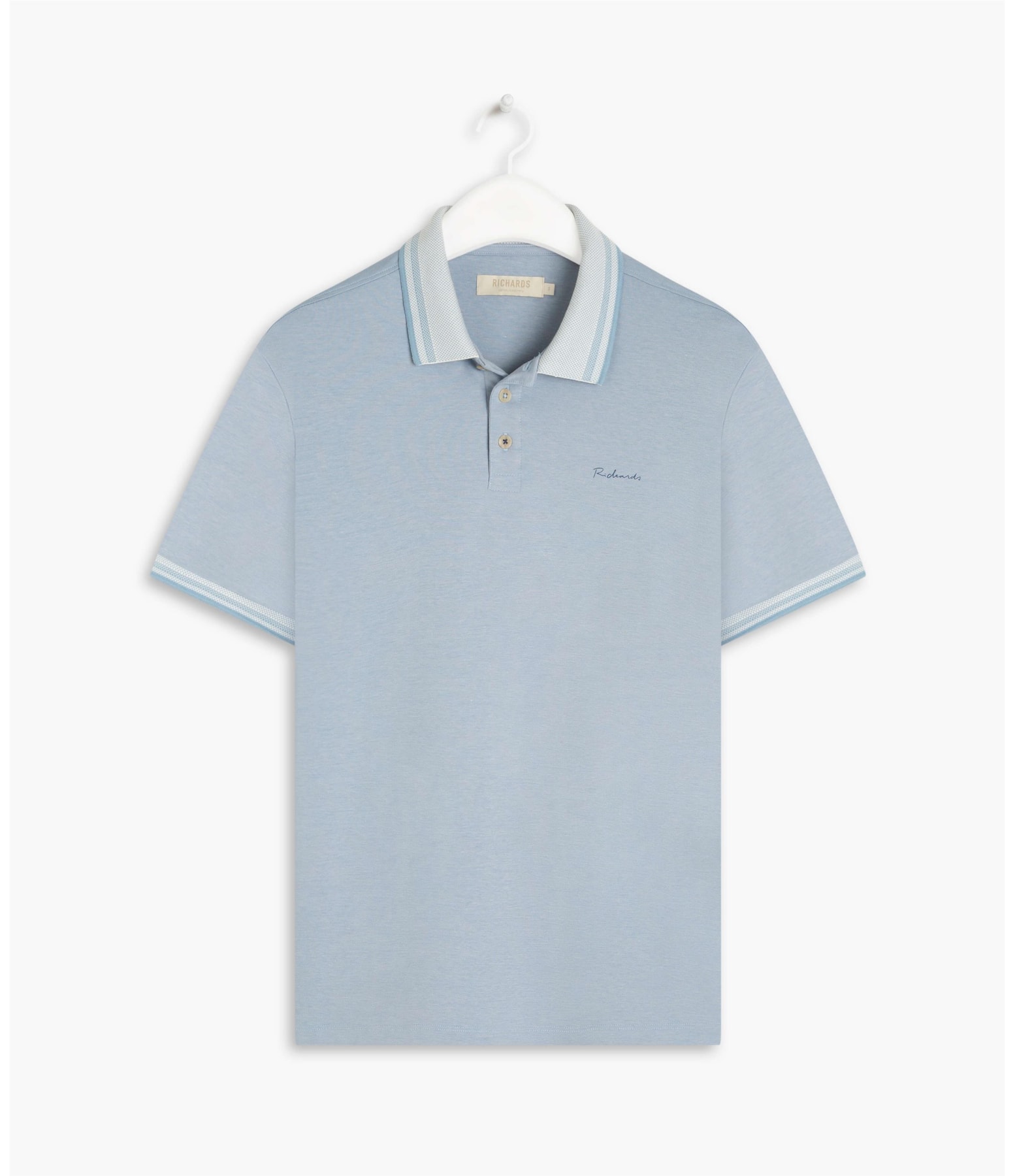 Polo Olimpo Gold Mc Azul Claro