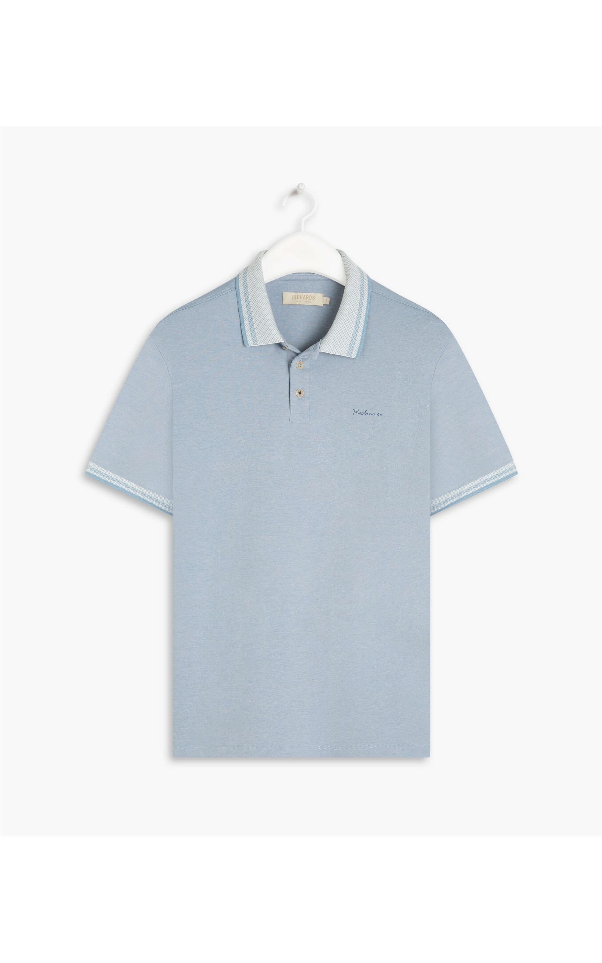 Polo Olimpo Gold Mc Azul Claro