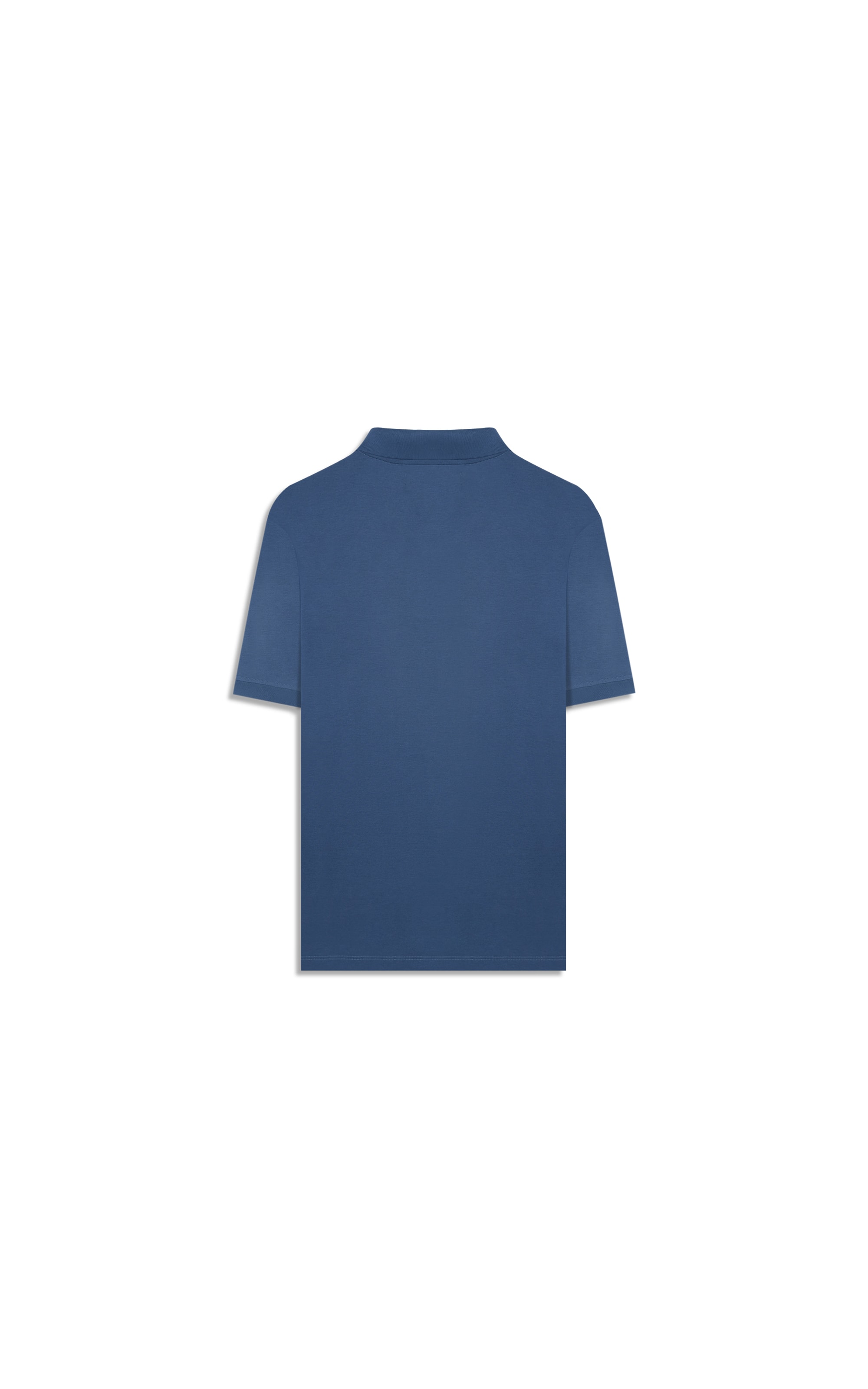 Polo Pima Basic Azul Pervante