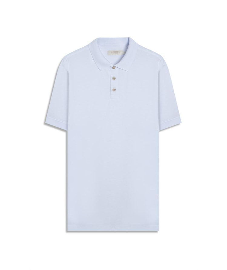 Polo Pima Basic Branco