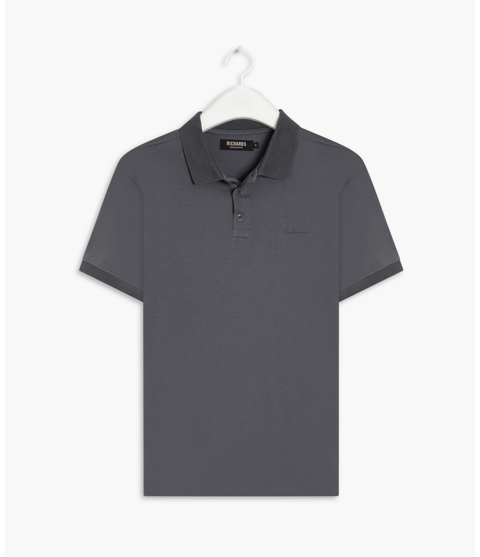 Polo Pima Basic Grafite