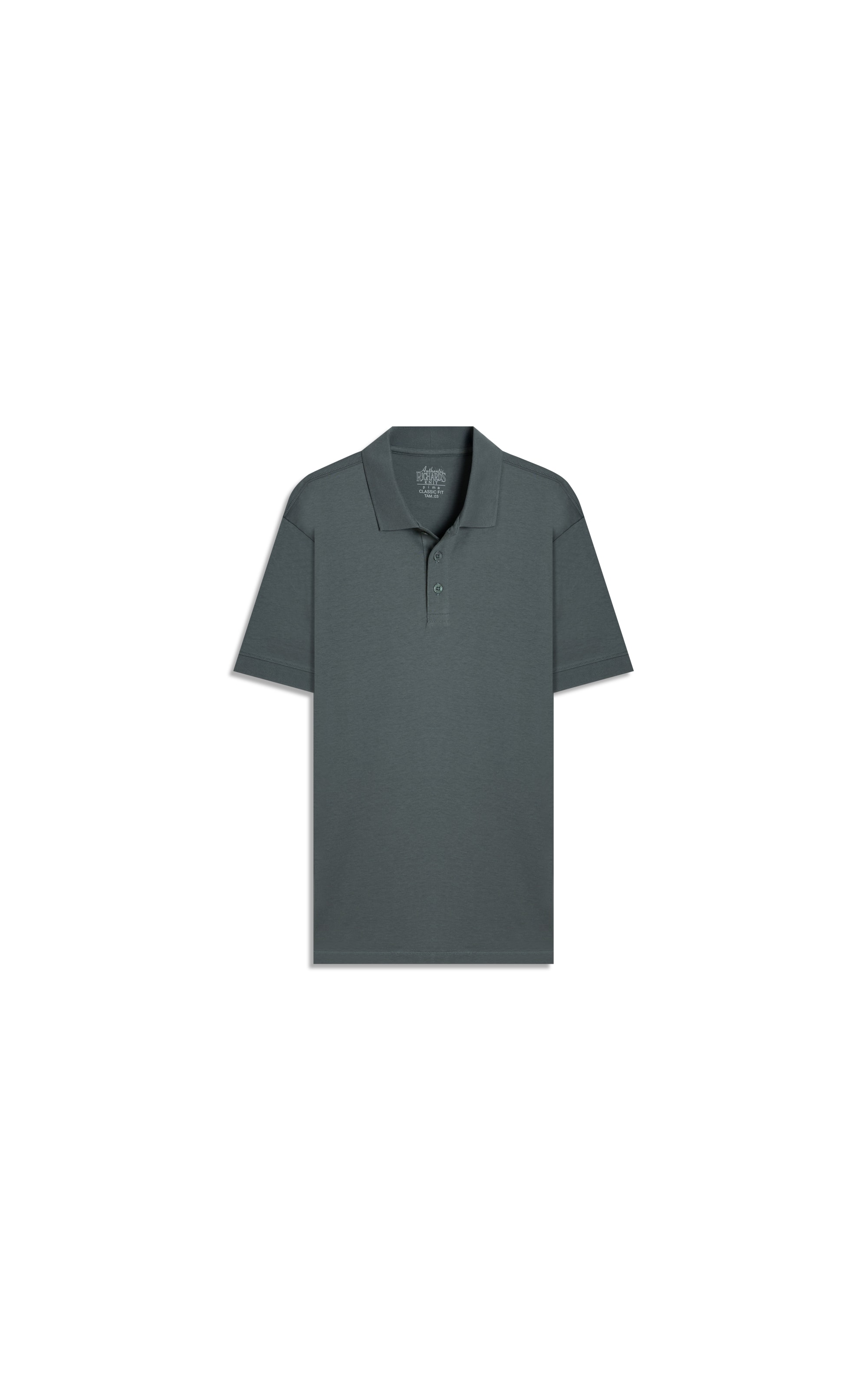 Polo Pima Com Punho New Classic  Verde Army