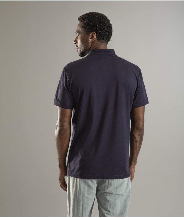 Polo Pima Tech Dark Navy