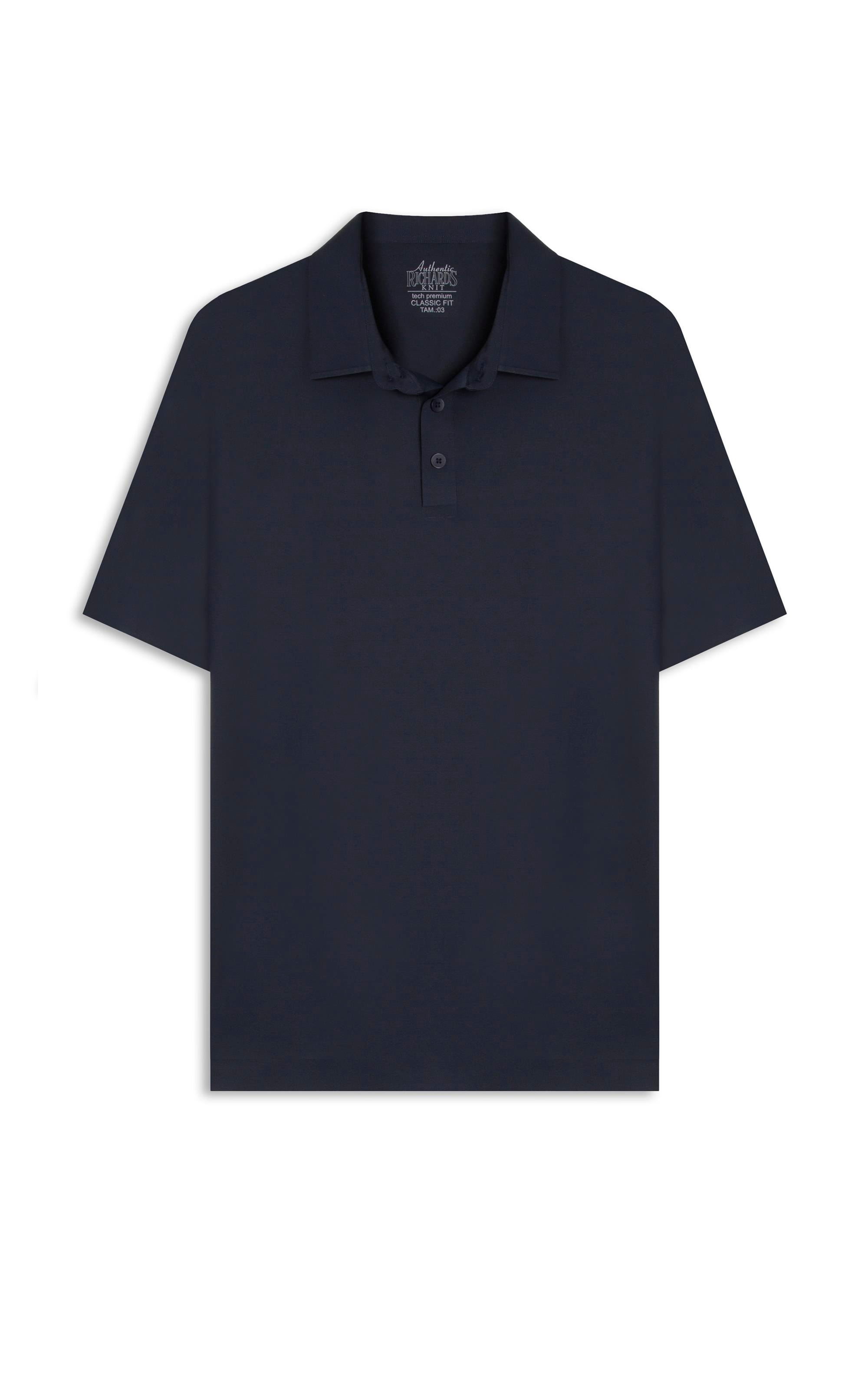 Polo  Piquet Active Basic Fit Dark Navy