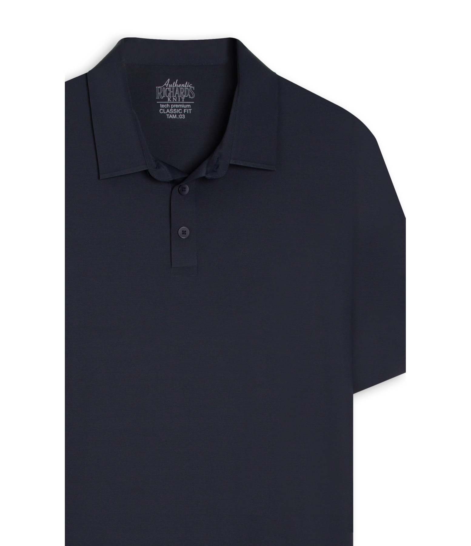 Polo  Piquet Active Basic Fit Dark Navy