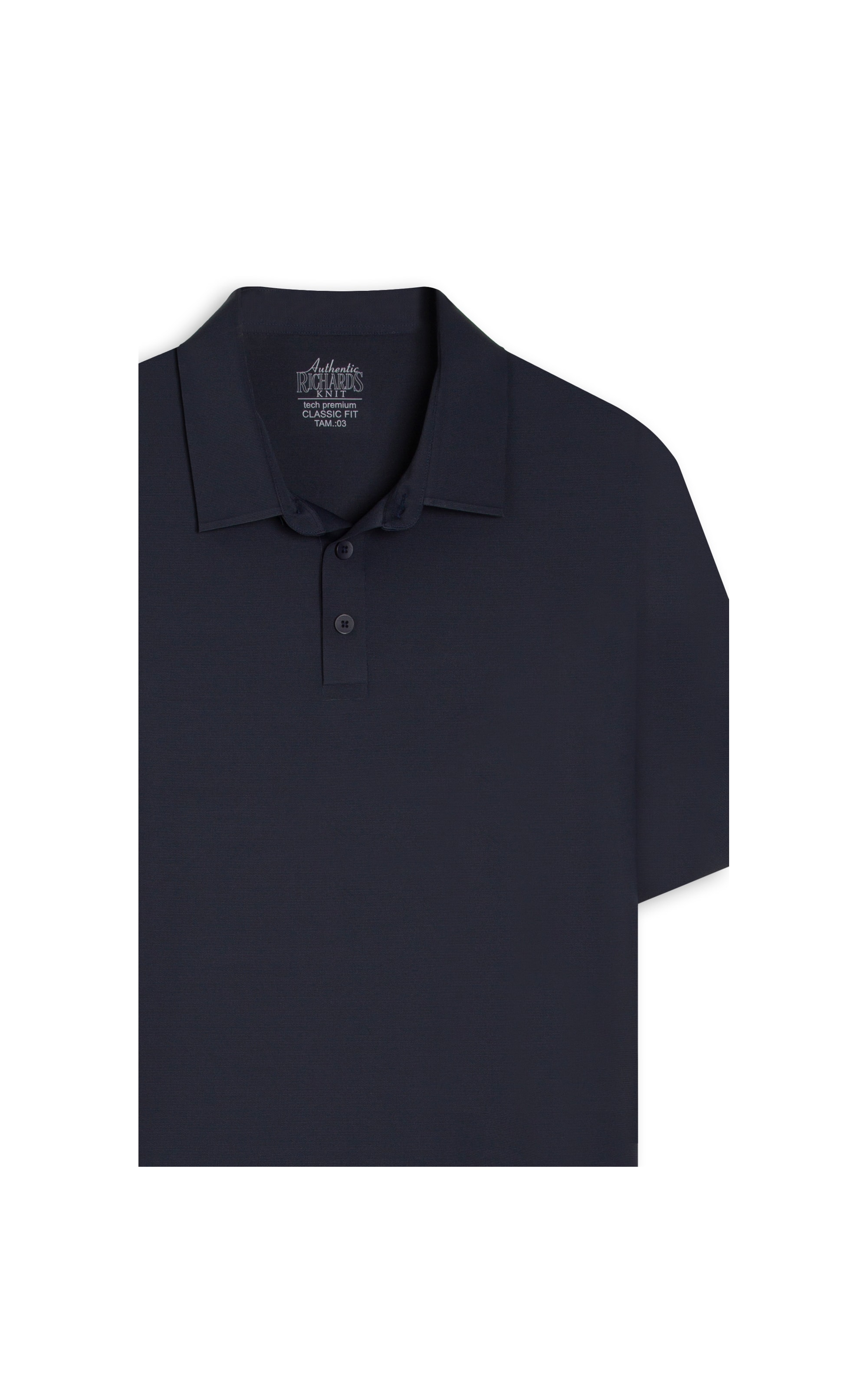Polo  Piquet Active Basic Fit Dark Navy
