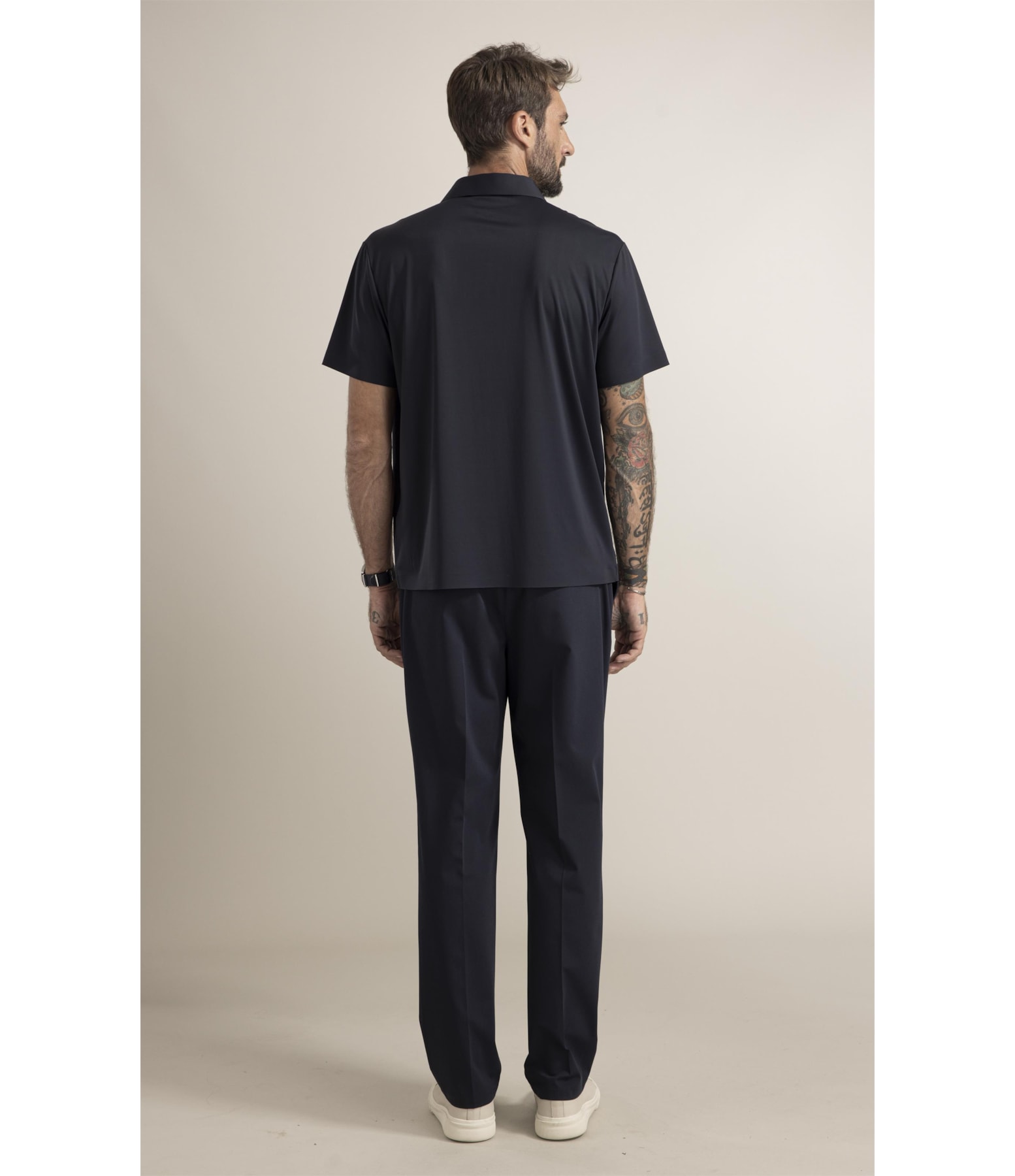 Polo  Piquet Active Basic Fit Dark Navy