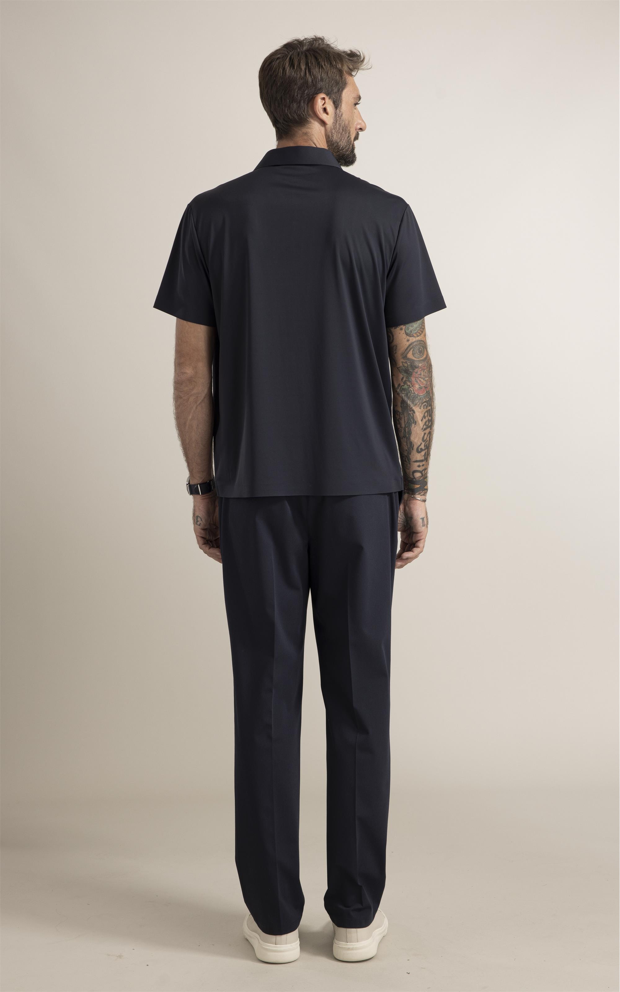 Polo  Piquet Active Basic Fit Dark Navy
