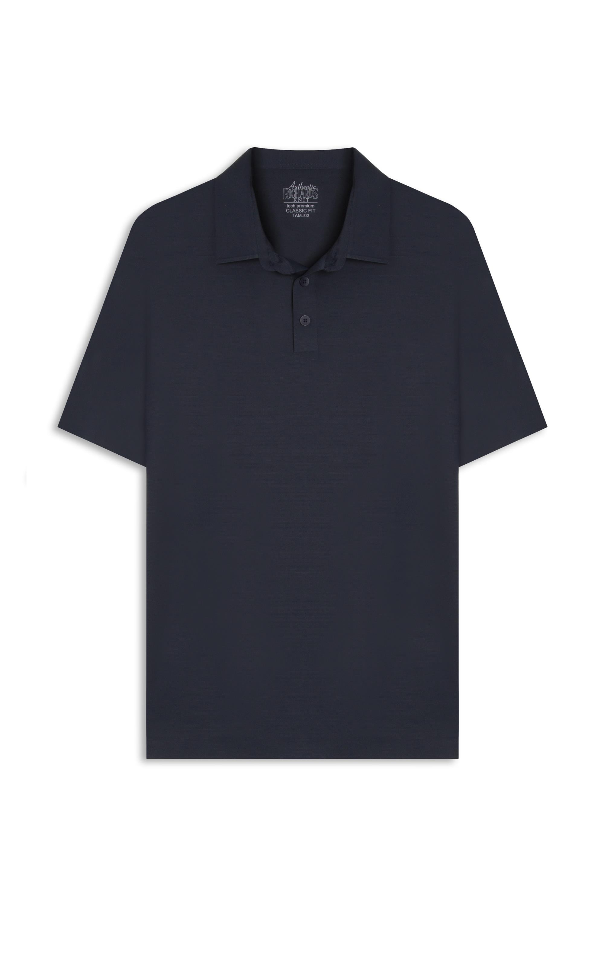 Polo  Piquet Active Basic Fit Dark Navy