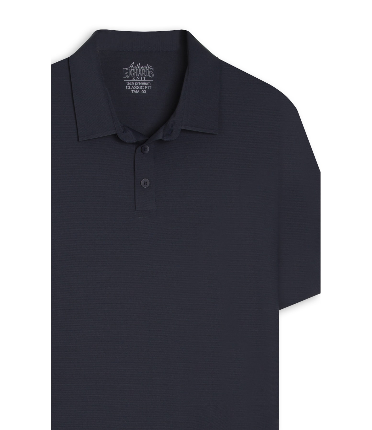 Polo  Piquet Active Basic Fit Dark Navy