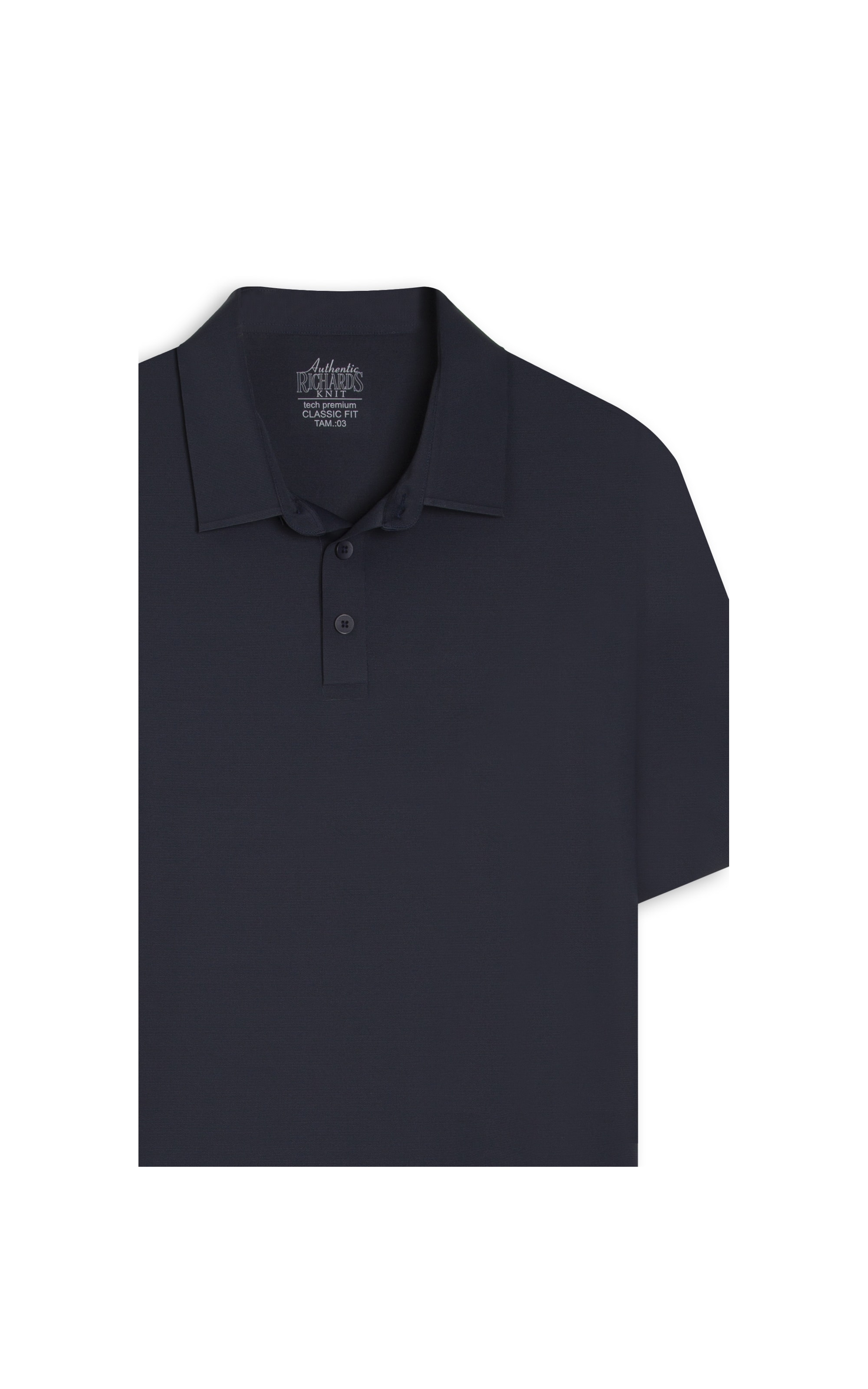 Polo  Piquet Active Basic Fit Dark Navy
