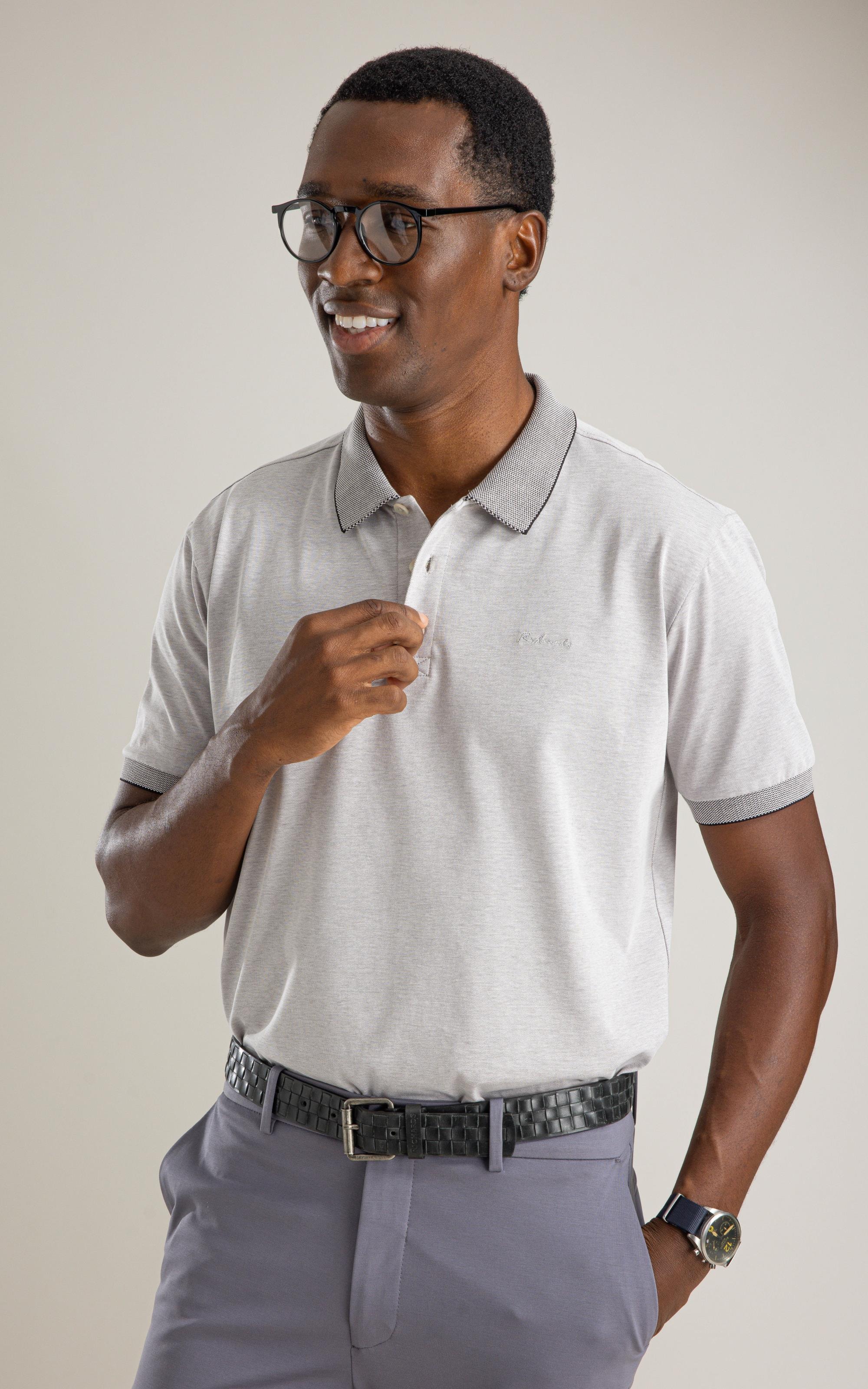 Polo Piquet Atenas Mc Bf  Preto