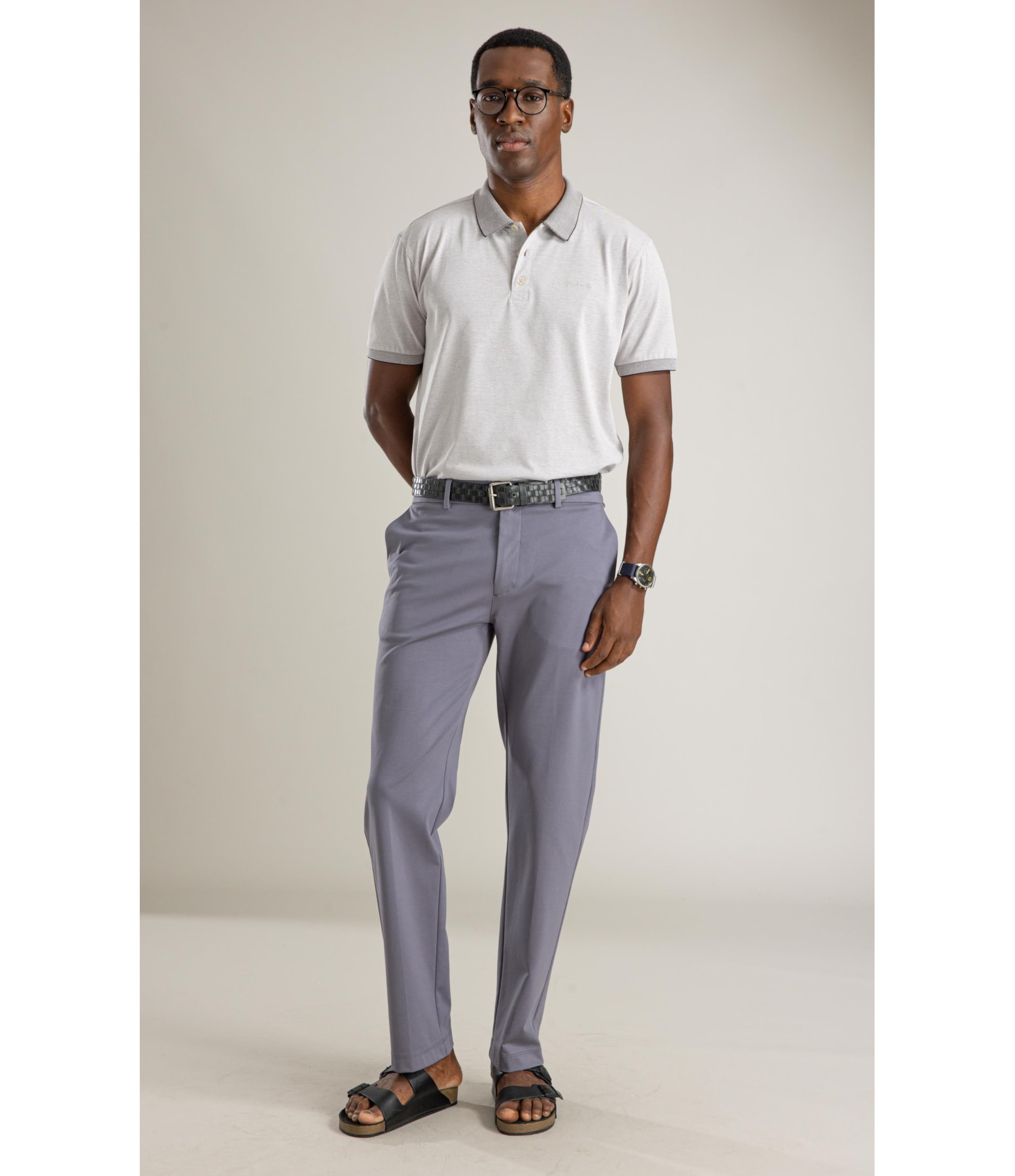 Polo Piquet Atenas Mc Bf  Preto