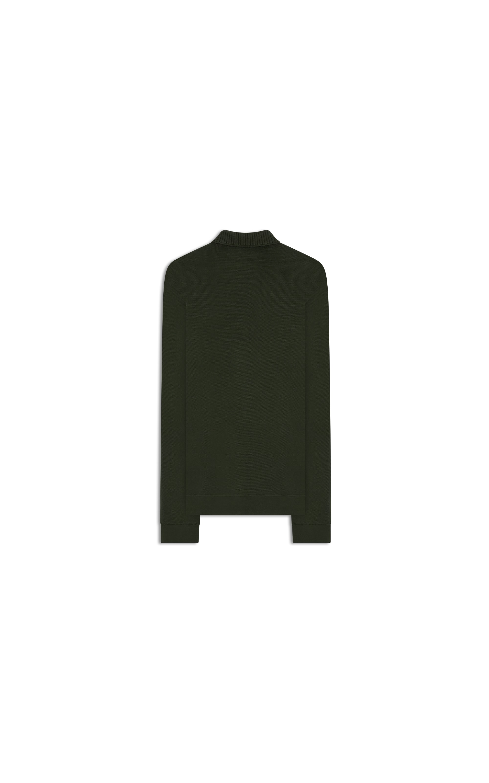 Polo Piquet Bold Ml Basic Fit Floresta