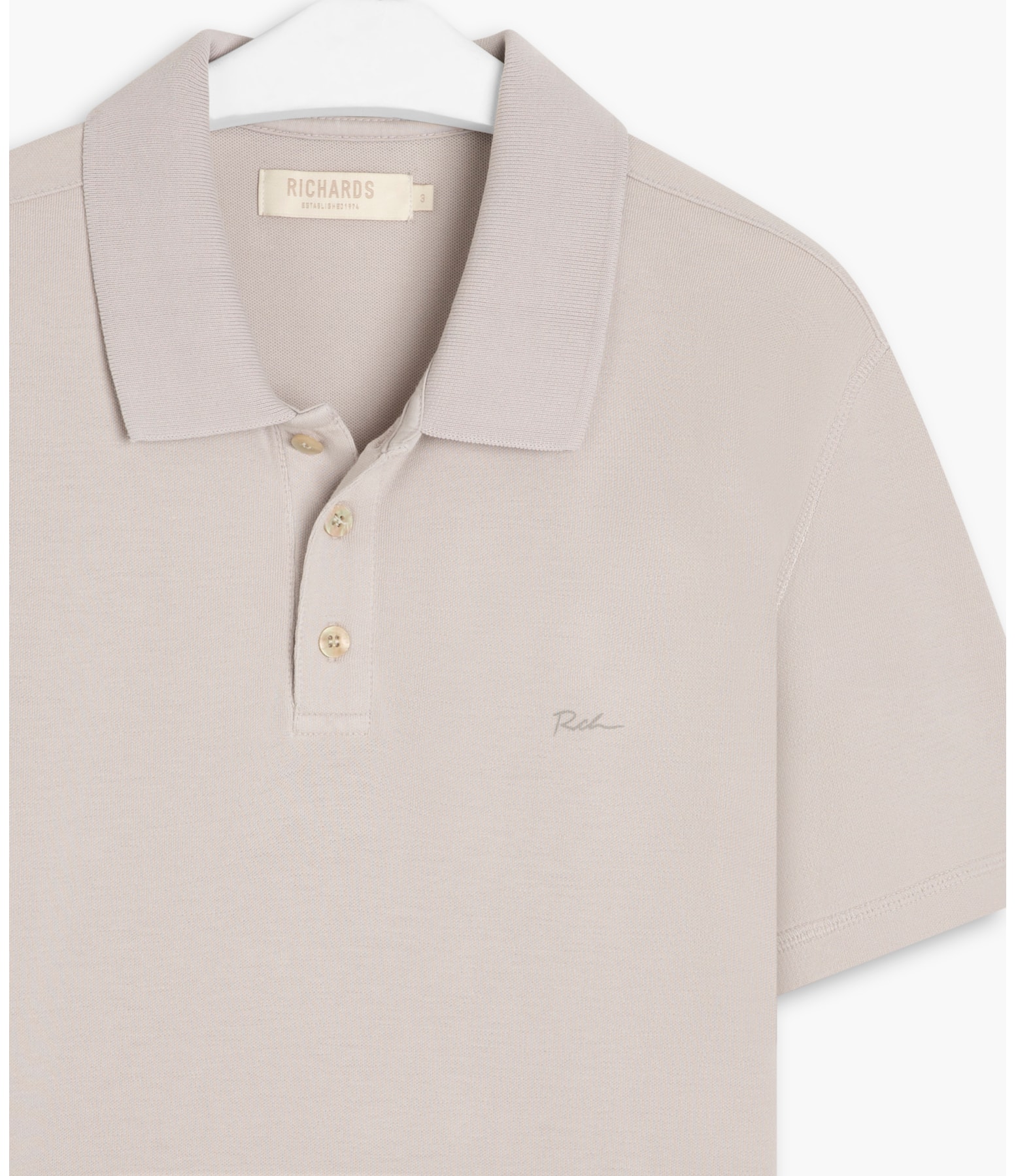 Polo Piquet Carmel Gd Prata