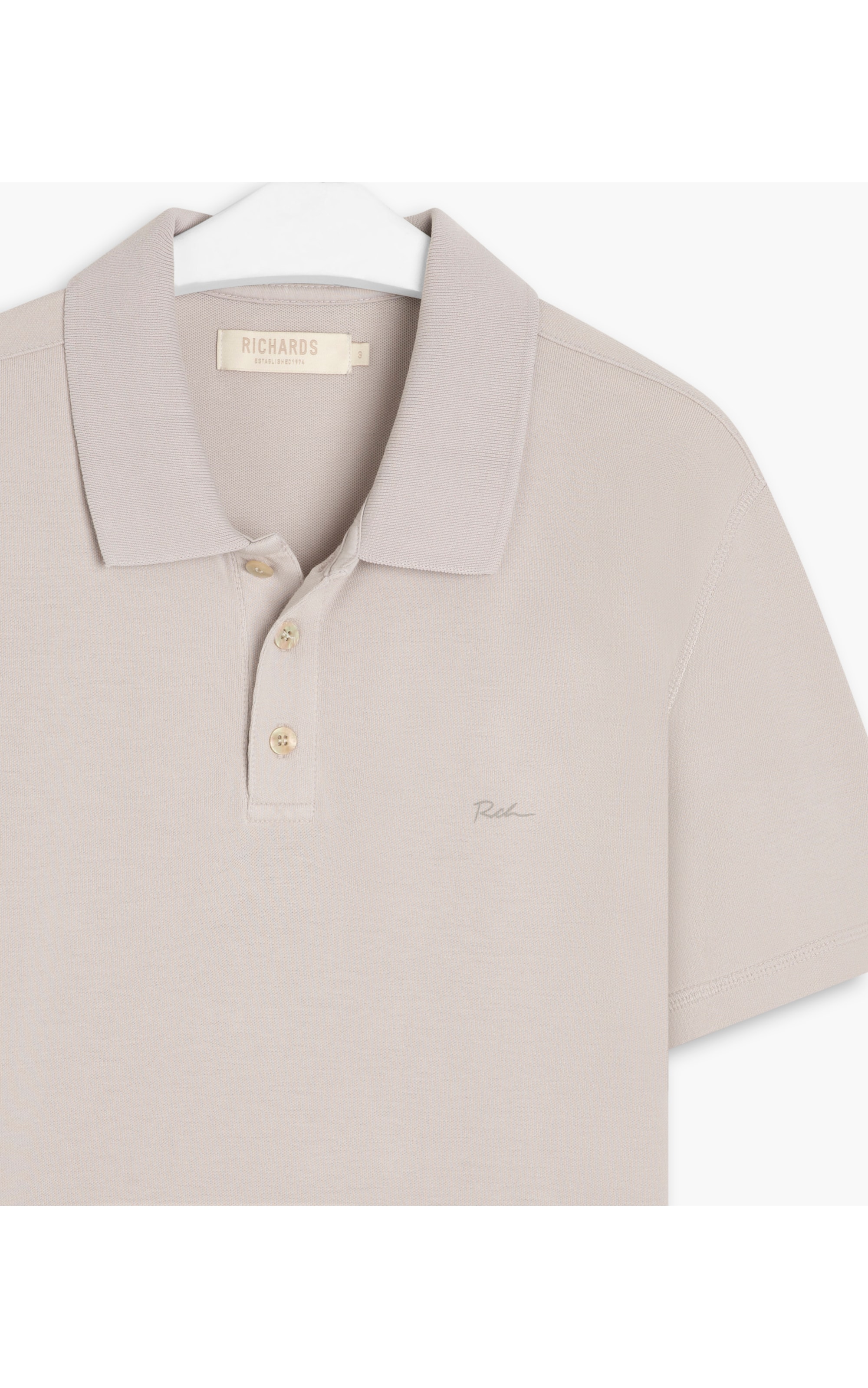 Polo Piquet Carmel Gd Prata