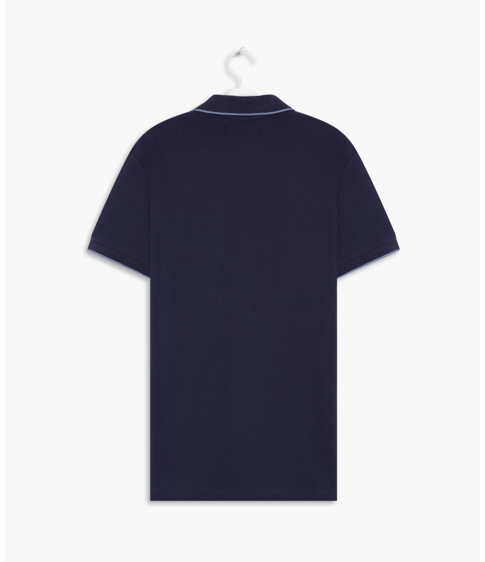 Polo Piquet Com Frisos Mc Dark Navy