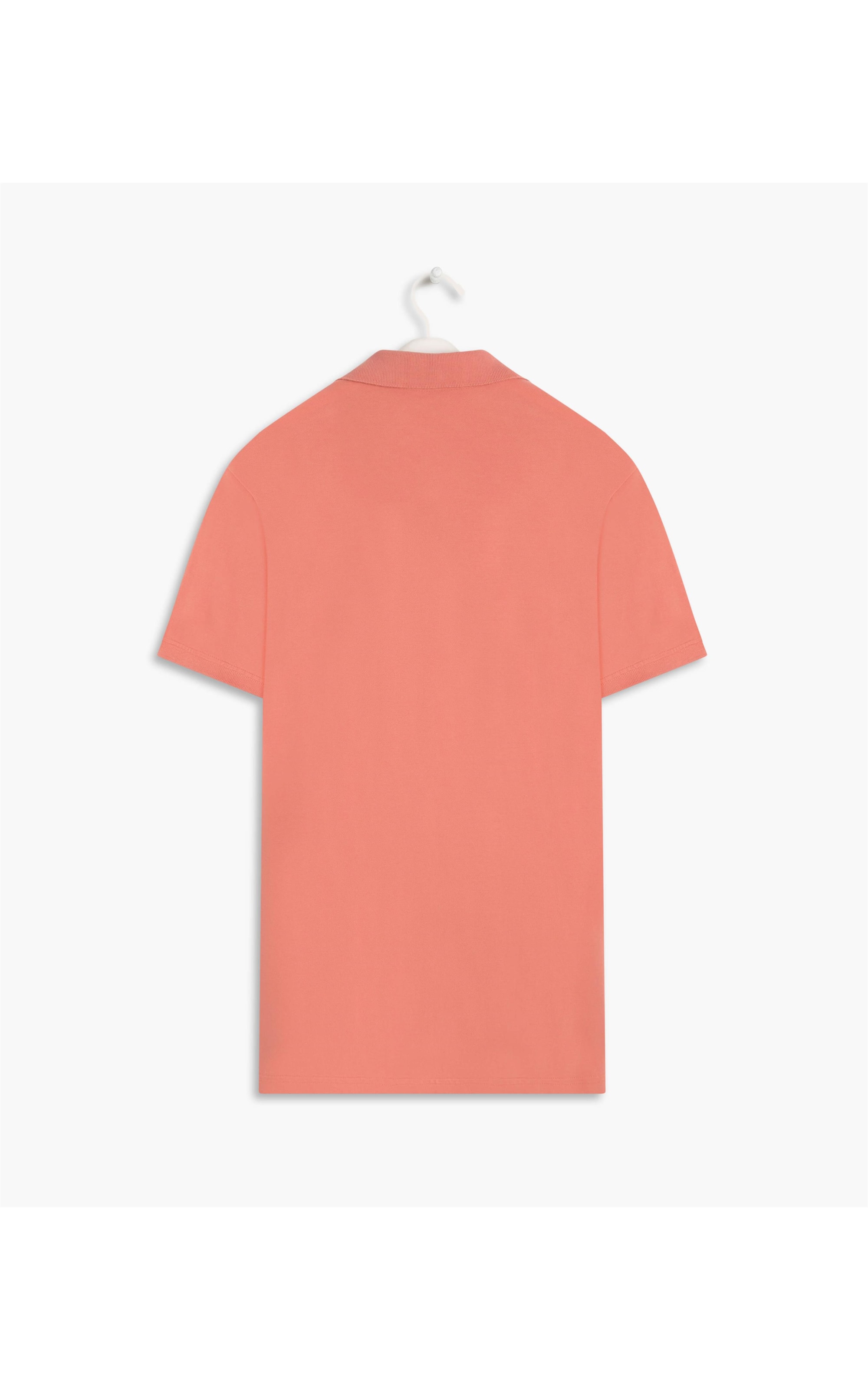 Polo Piquet Estampa Khaki Essentials Mc Blush