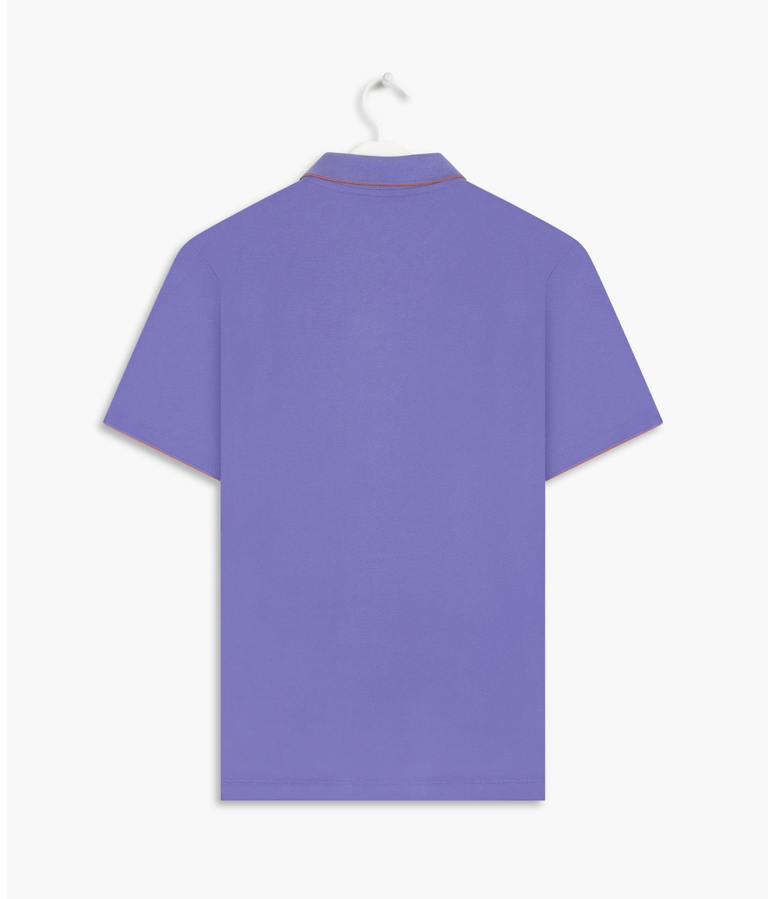 Polo Piquet Friso Azul Jeans
