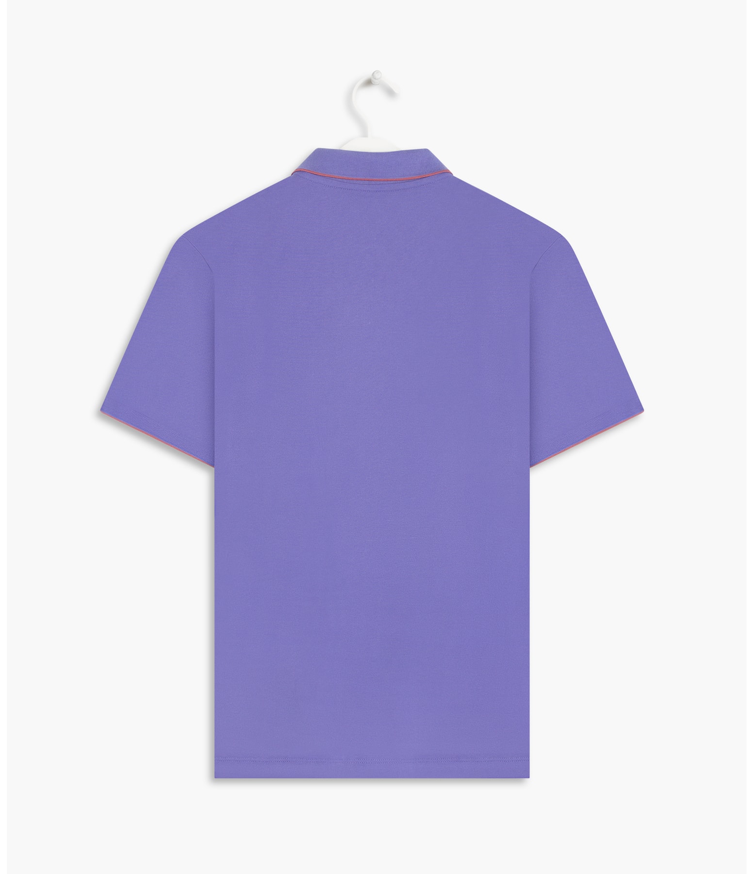Polo Piquet Friso Azul Jeans