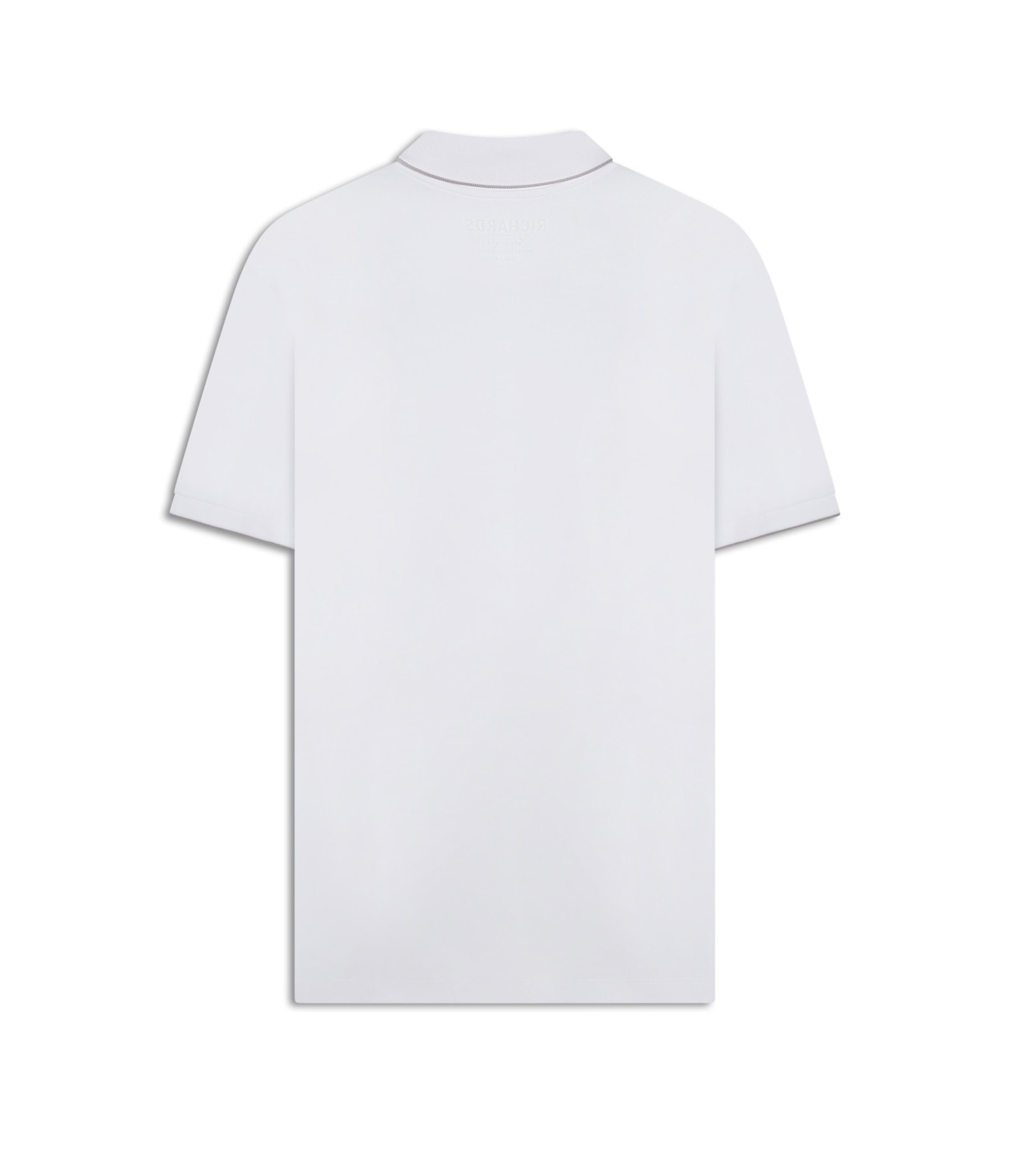 Polo Piquet Friso Branco