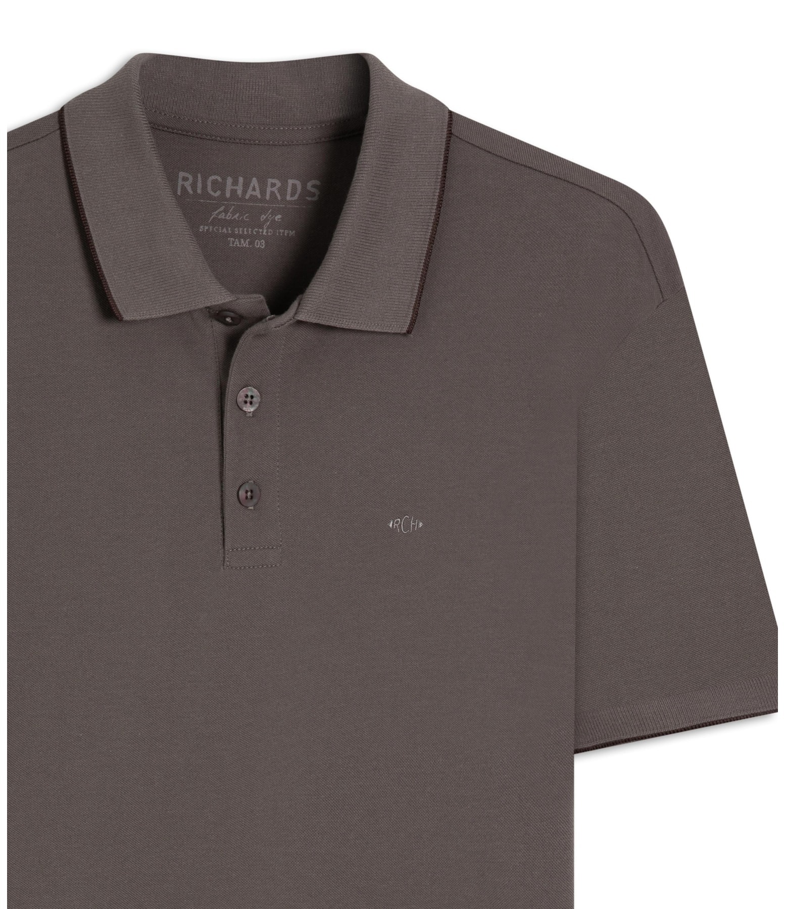 Polo Piquet Friso Castor