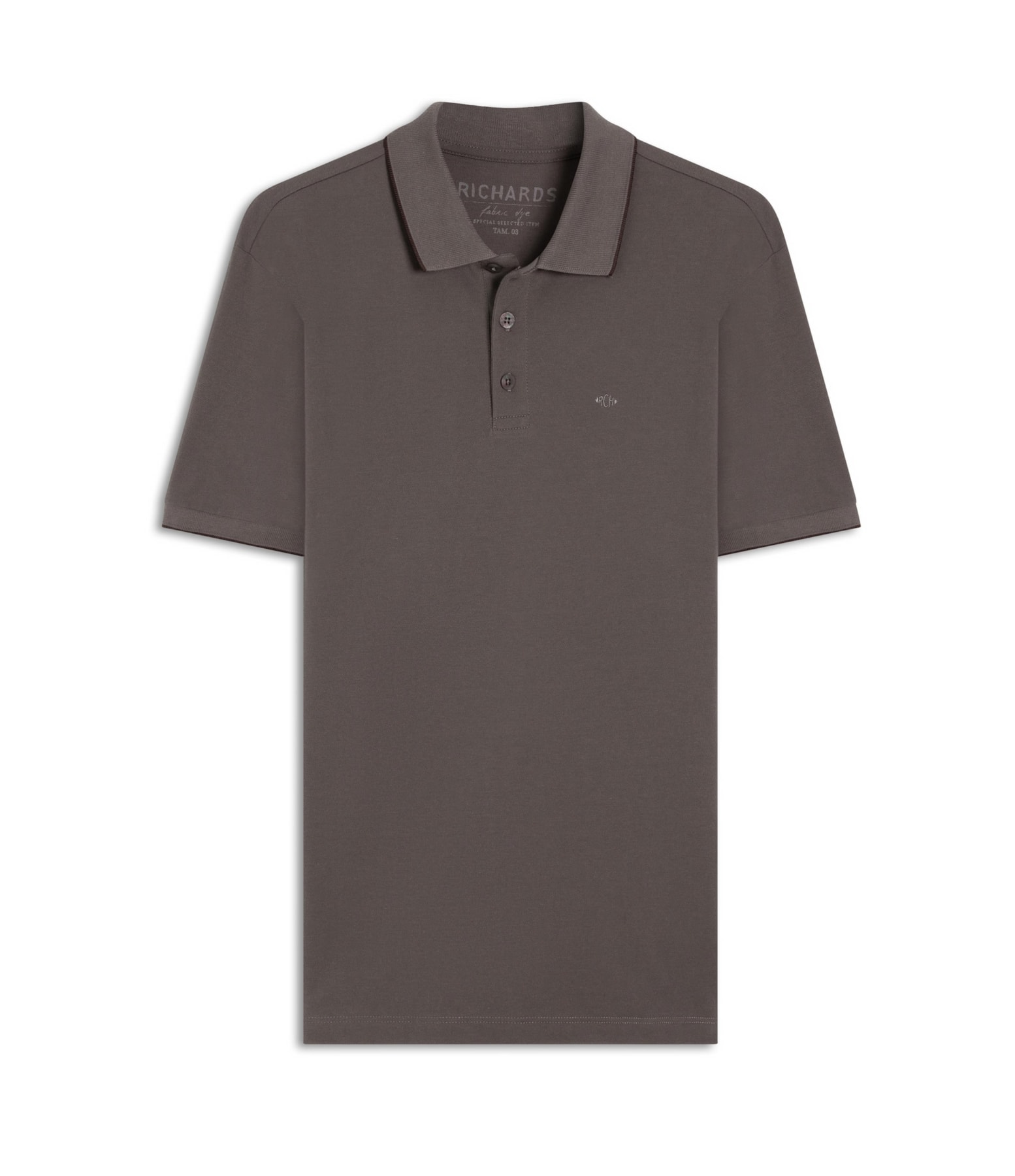 Polo Piquet Friso Castor