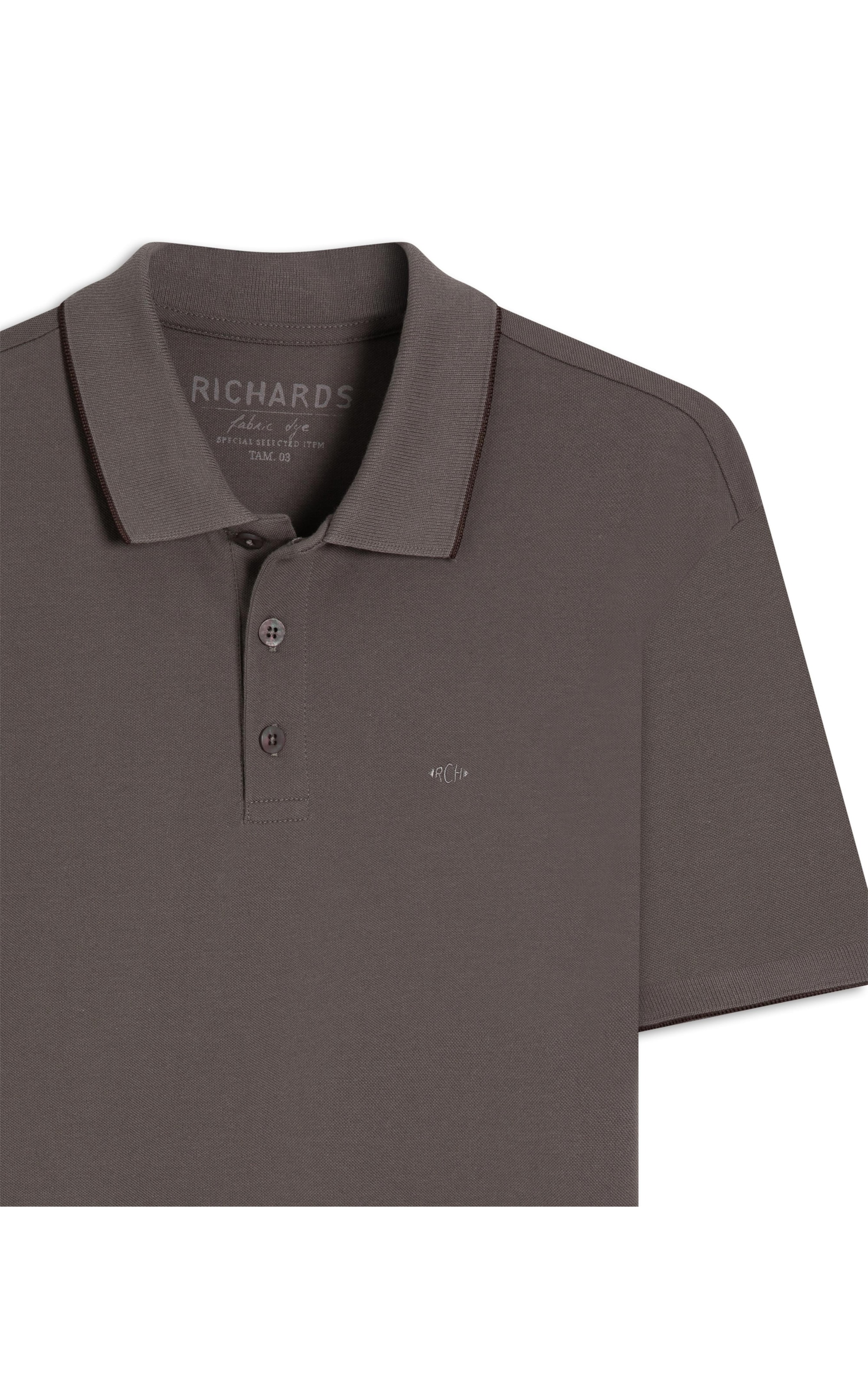 Polo Piquet Friso Castor