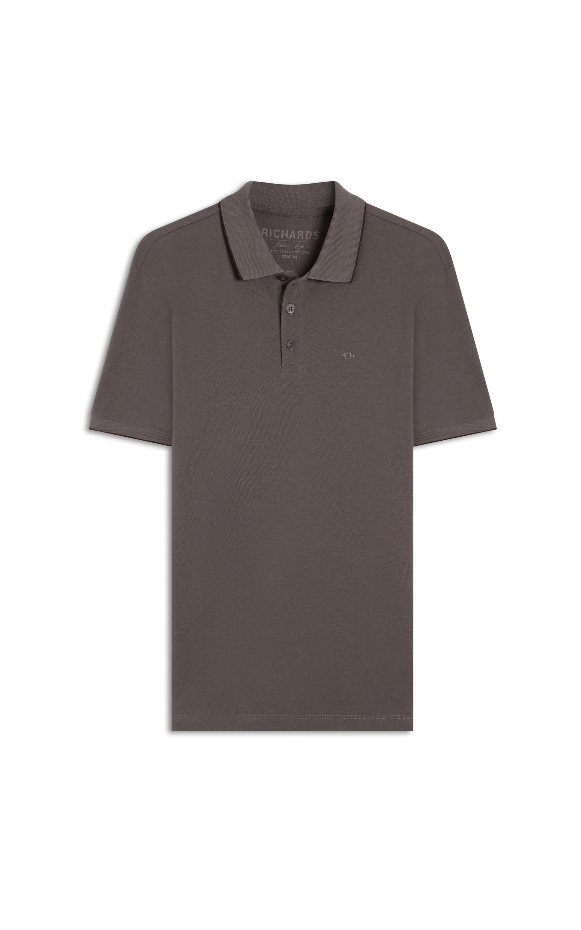 Polo Piquet Friso Castor