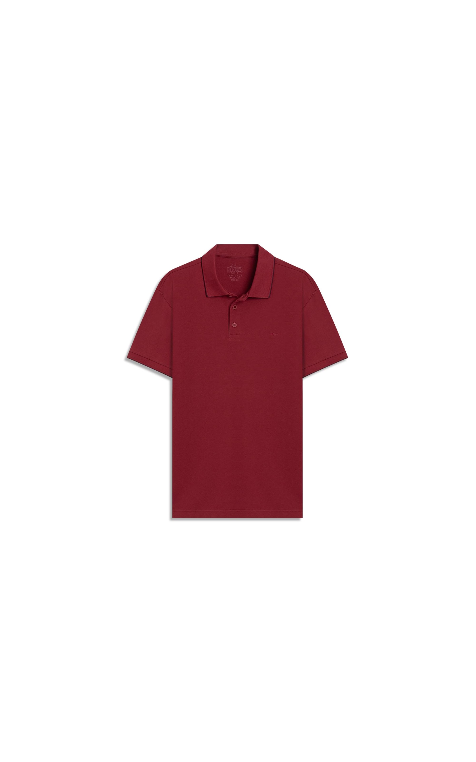 Polo Piquet Friso Cereja
