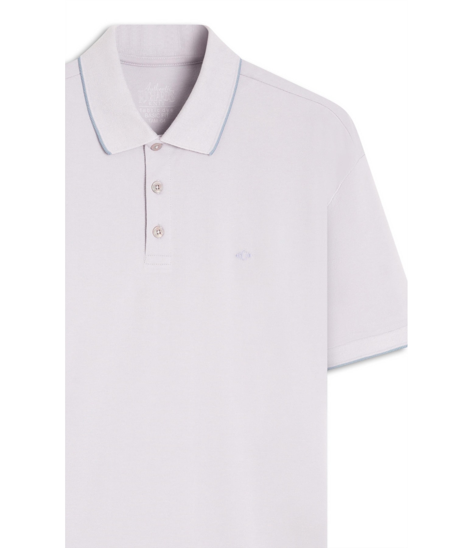 Polo Piquet Friso Lavanda