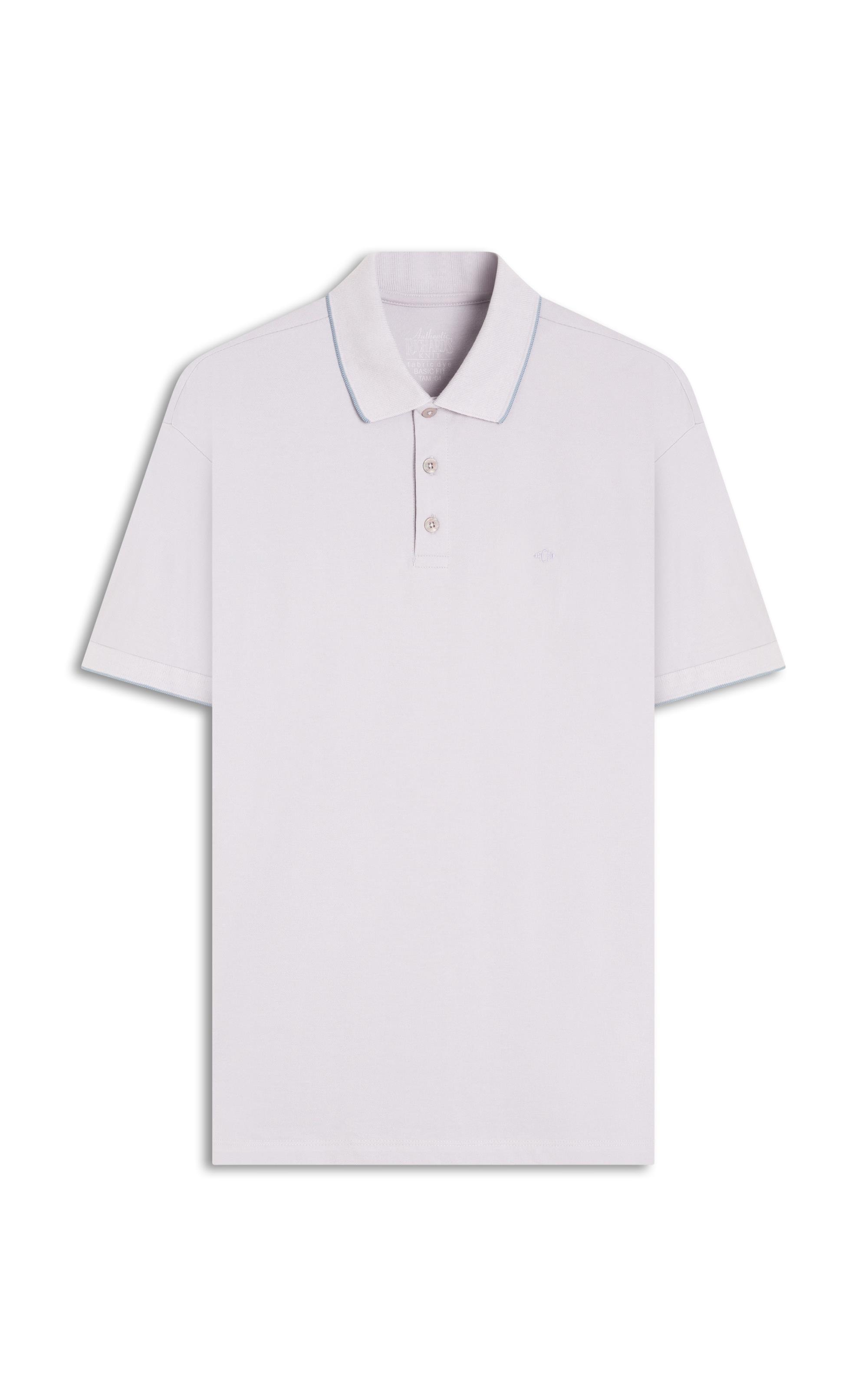 Polo Piquet Friso Lavanda