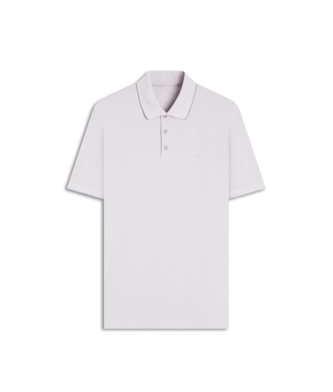 Polo Piquet Friso Lavanda