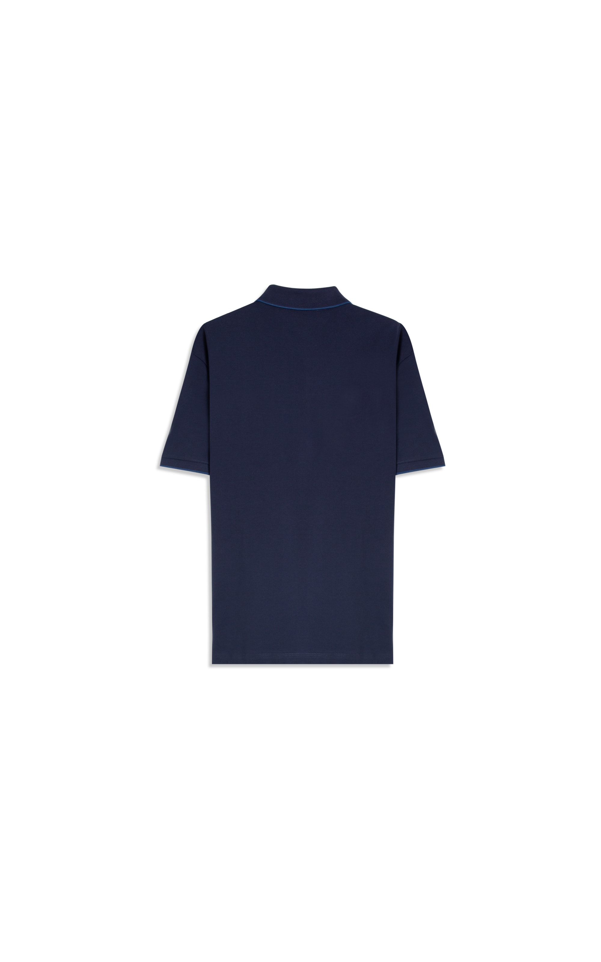 Polo Piquet Friso Marinho