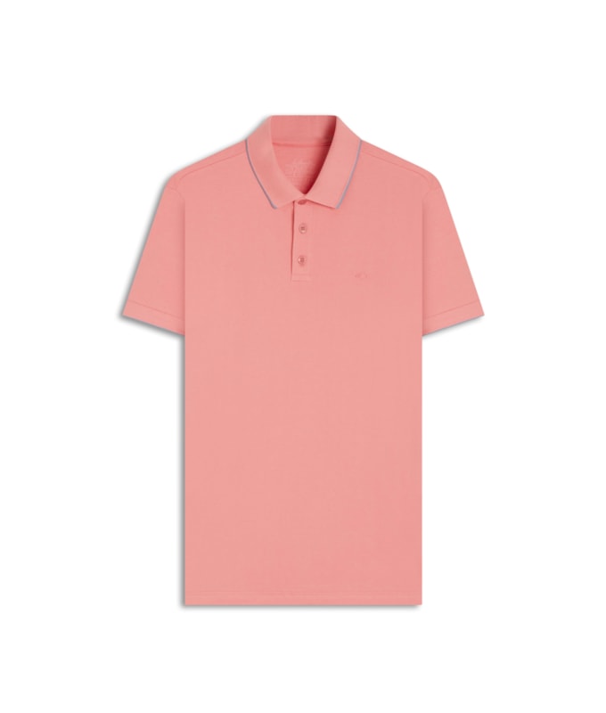 Polo Piquet Friso Melancia