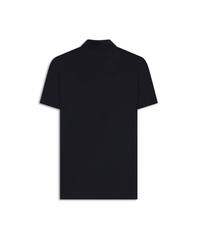 Polo Piquet Friso Plumbo